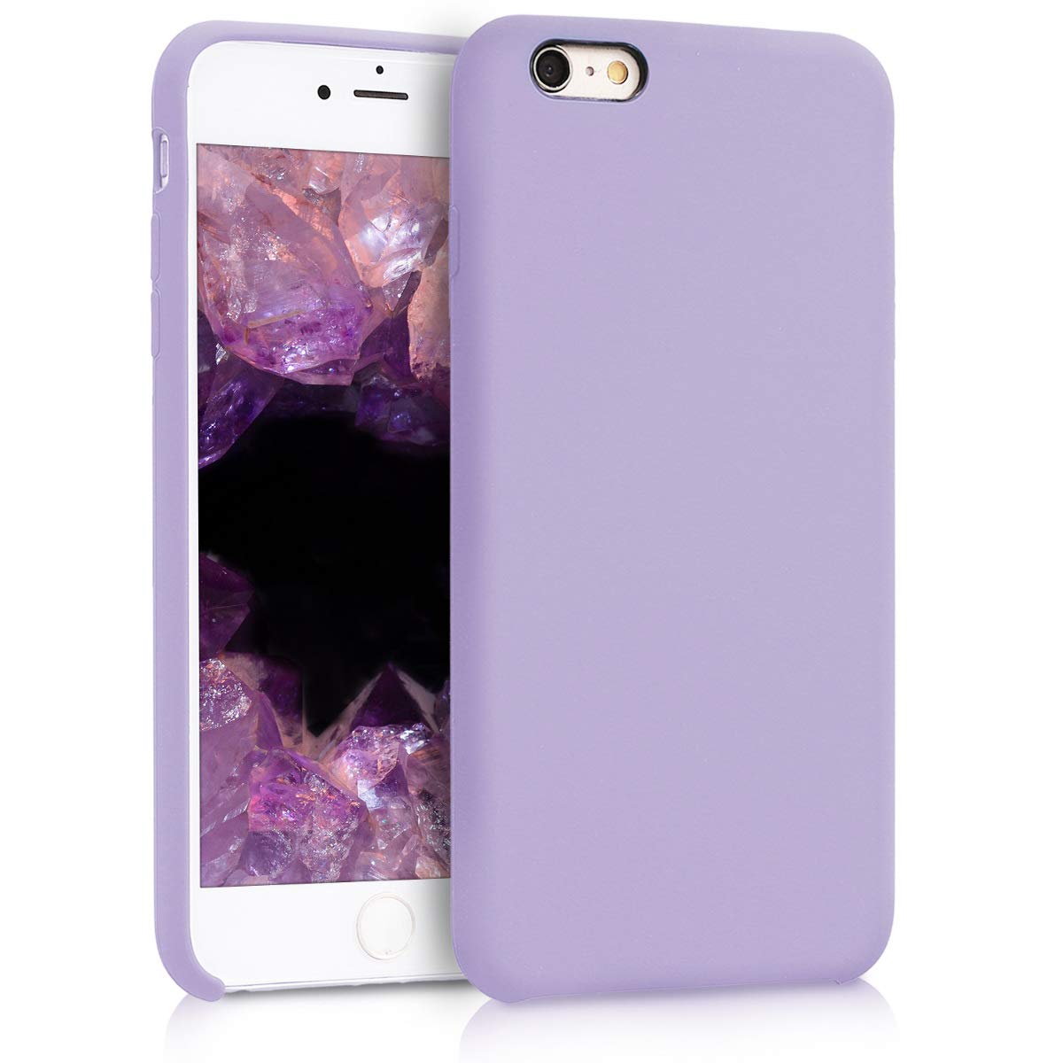 Kwmobile Case Compatible With Apple Iphone 6 Plus / 6S Plus Case   Tpu Silicone Phone Cover With Soft Finish   Lavender
