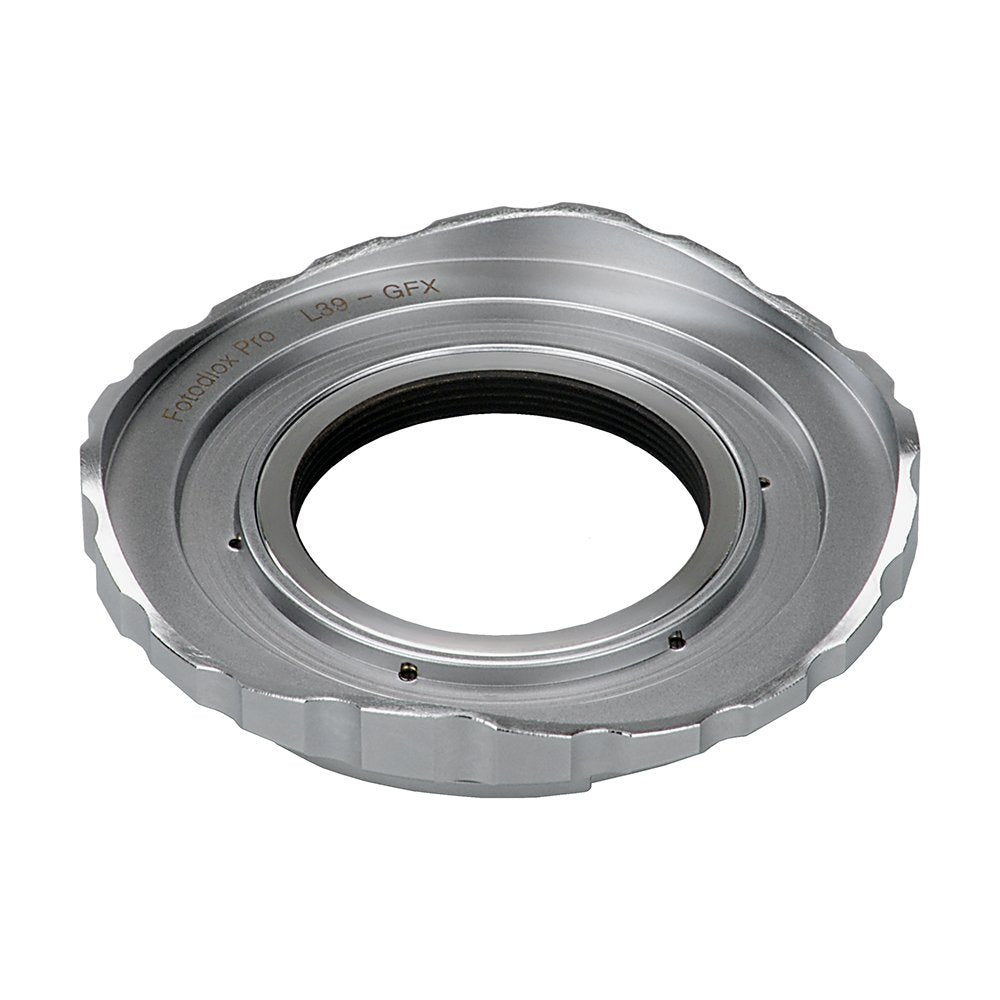 Fotodiox Pro Lens Mount Adapter M39/L39 Screw Mount SLR Lens to G-Mount GFX Mirrorless Camera