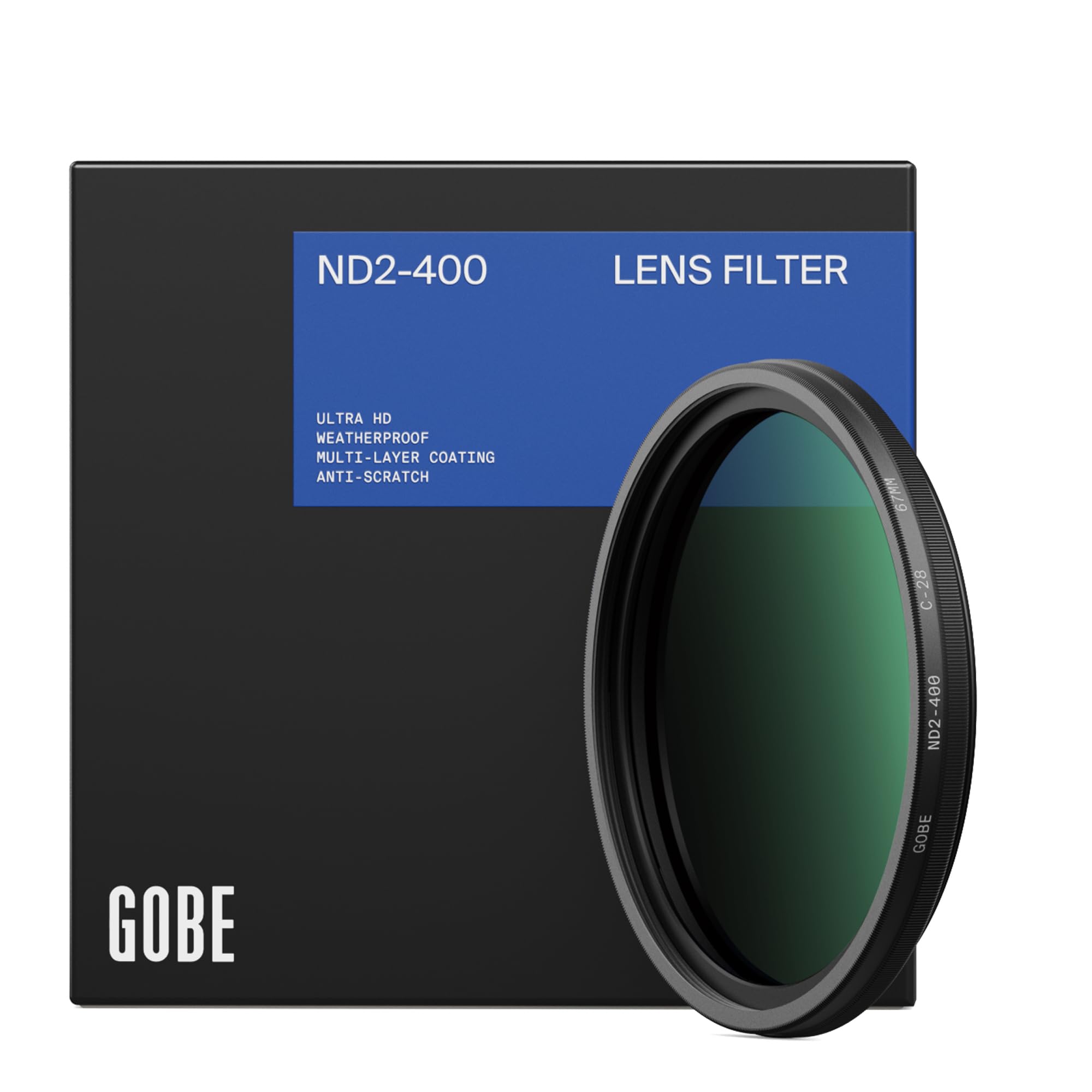 Gobe 67mm ND2-400 Variable ND Lens Filter (Pro)