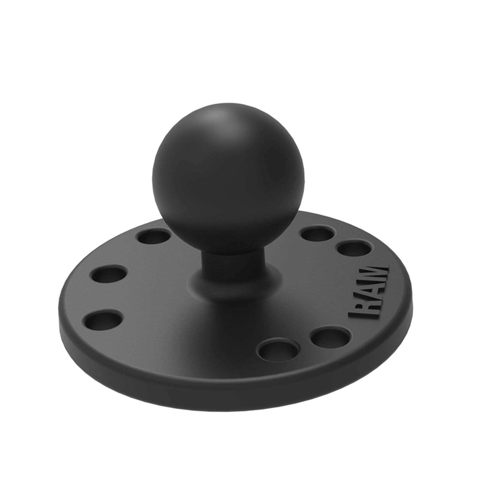 RAM Mounts GPS Round Plate with Ball RAM-B-202U with B Size 1 Ball