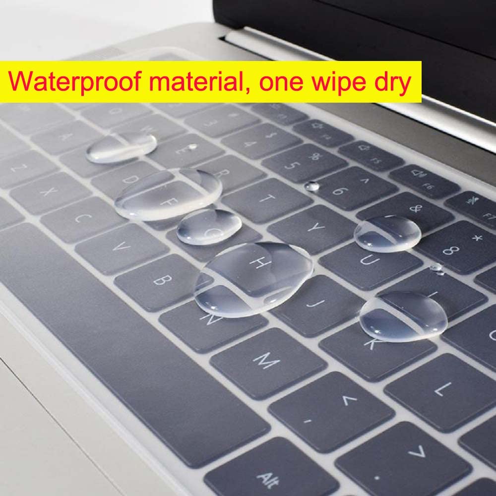 Universal Keyboard Protector Cover Skin For Laptop Notebook 13'' 14'' 15.6'' Inch,Ultra Thin Silicone Waterproof Dustproof Keybo