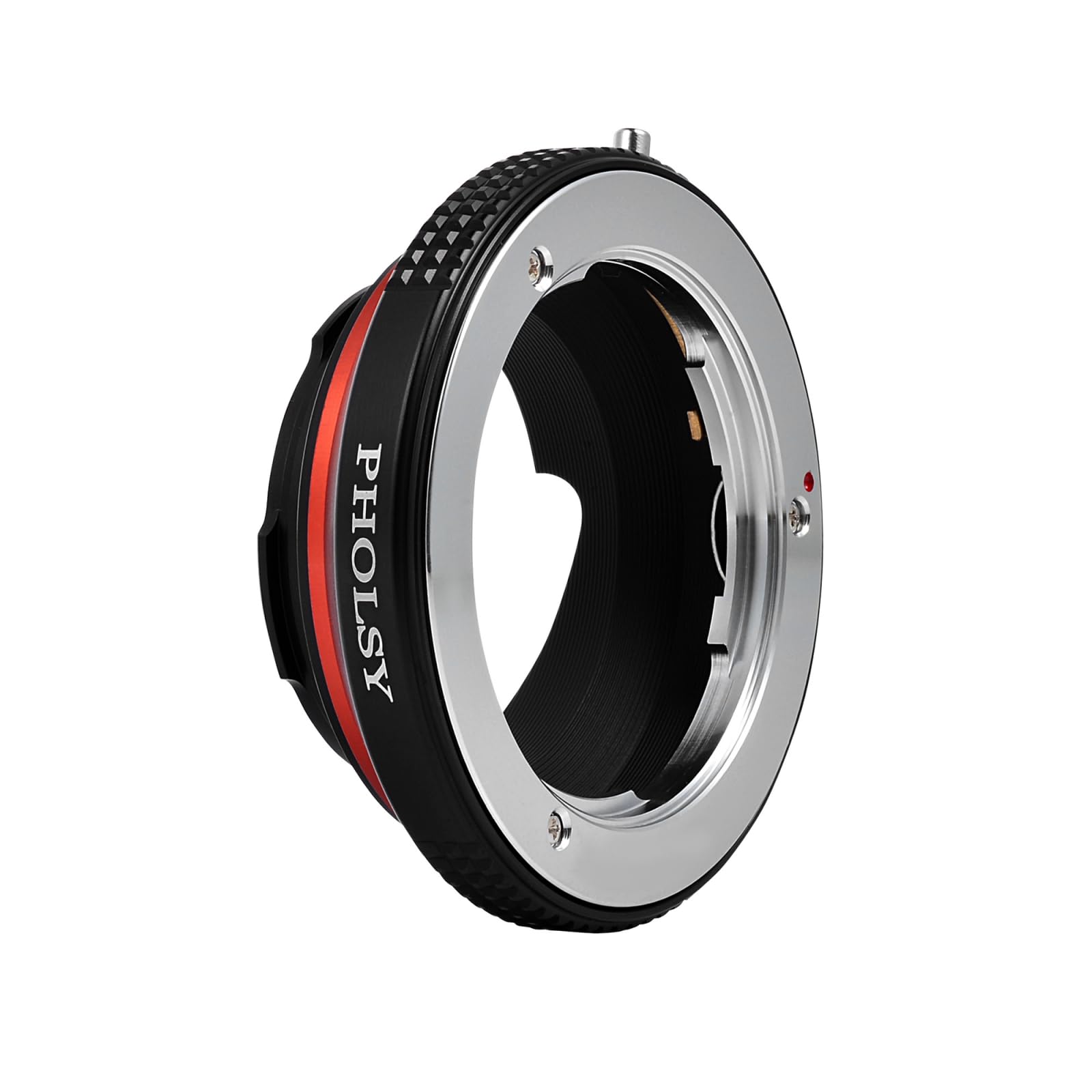 Pholsy Lens Mount Adapter With 6 Bit Coding Compatible With Minolta Md (Mc Sr) Lens To Leica M Mount Camera Body Md To Leica M