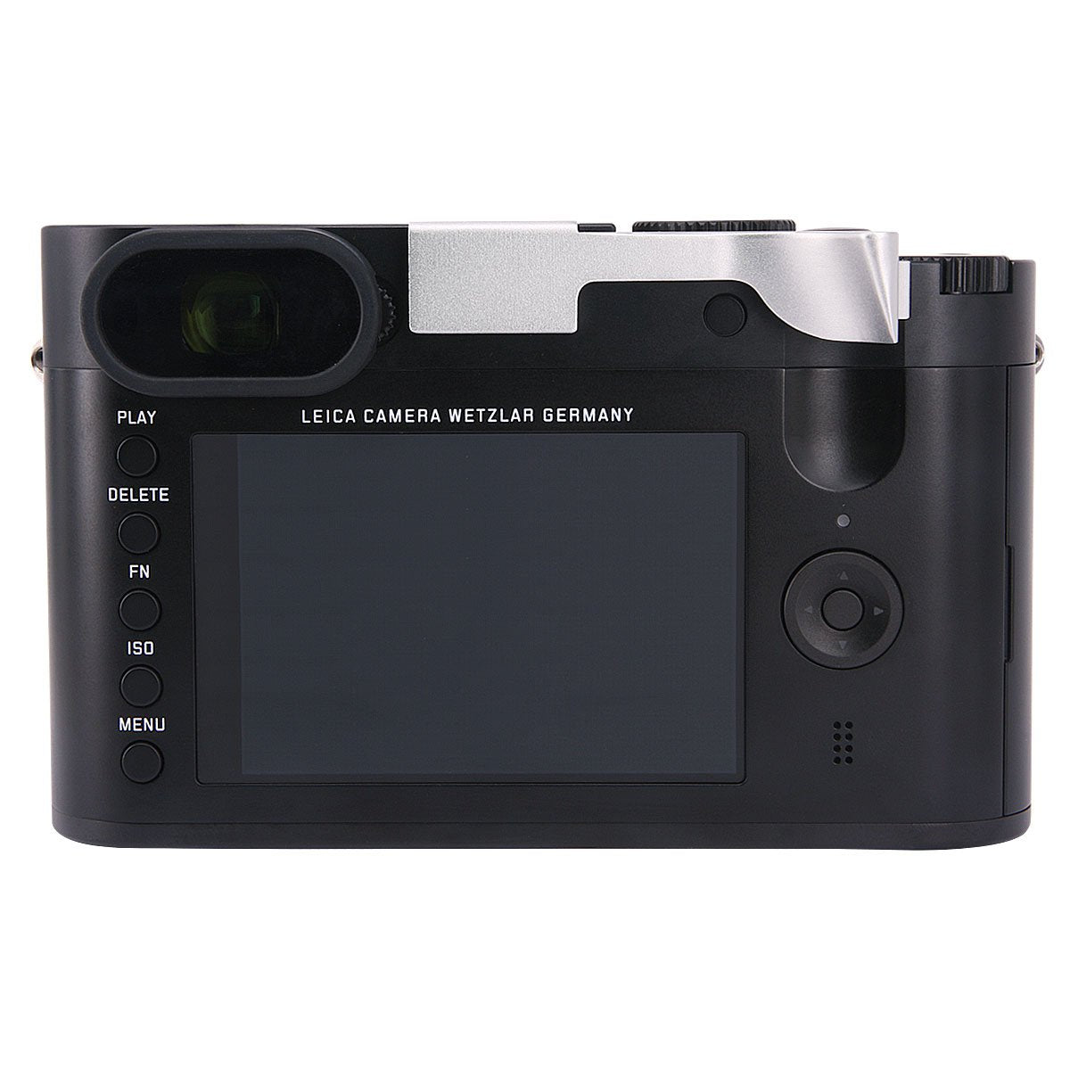 Haoge THB-LS Metal Hot Shoe Thumb Up Rest Thumbs Up Hand Grip for Leica Q Q-P QP Typ116 Typ 116 Camera Silver