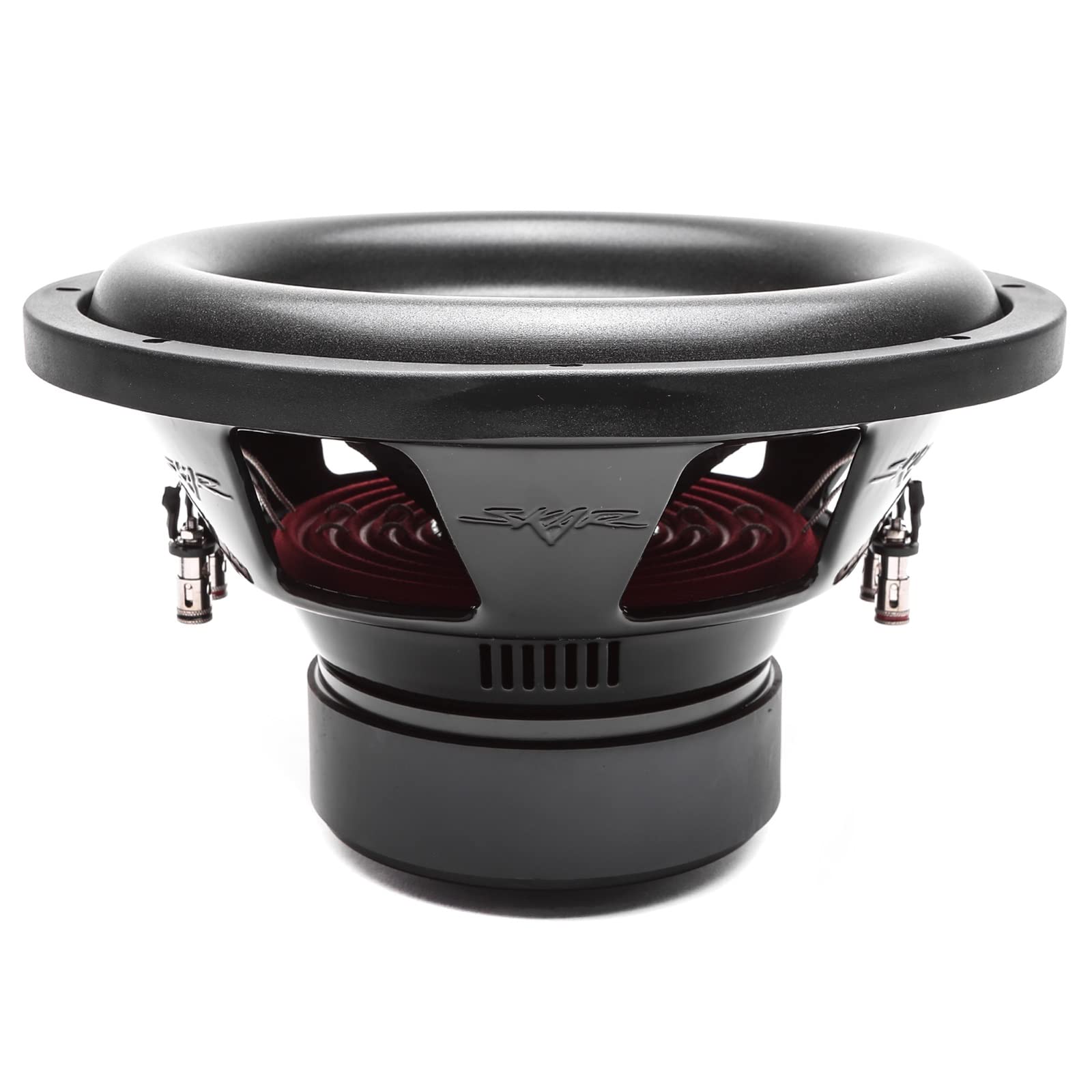 Skar Audio SDR-12 D2 12" Dual 2 Ohm Car Subwoofer - 1200W Max Power, Black