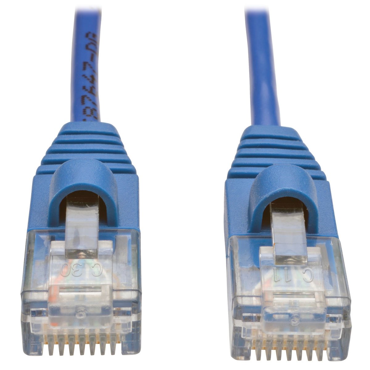 Tripp Lite Cat5E Snagless Molded Slim Utp Patch Cable (M/M), Rj45, Blue, 4 Ft. (N001 S04 Bl)