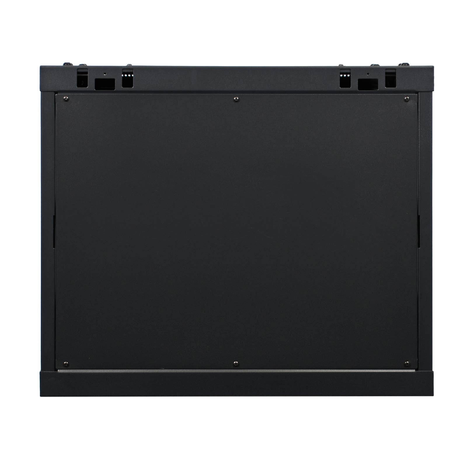 Aeons 9U Signature Wall Mount 19 Inch It Network Cabinet Enclosure Server Rack 22 Inch Depth Glass Door