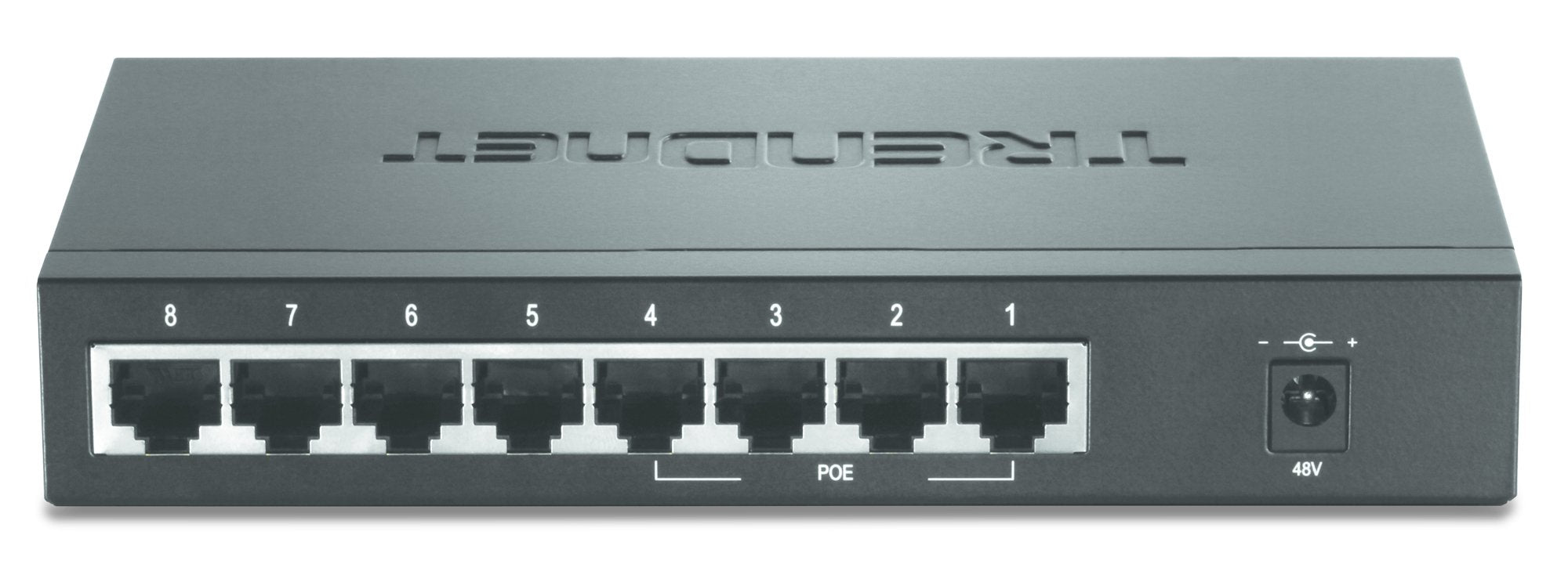 Trendnet Tpe S44 Fast Ethernet Switch   2 Layer Supported   Poe Ports   Desktop   Lifetime Limited Warranty