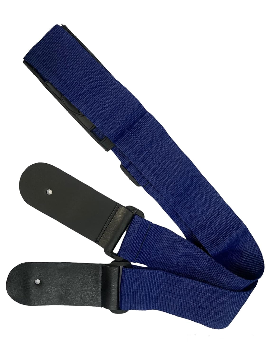 SLS Music Fully Adjustable Guitar Strap  Comfortable Blue Belt for Acoustic, Electric & Ukulele Guitars