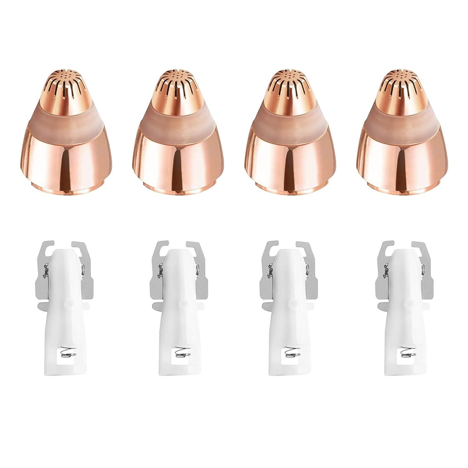 Facial Hair Removal Tool For Women Smooth Finishing, Eyebrow Hair Remover Replacement Heads, Touch Flawless Facial With Cleaning