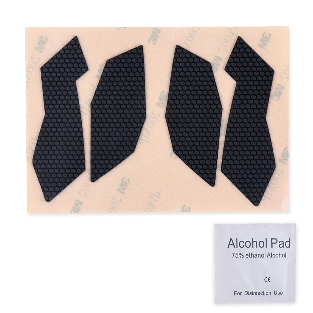 Huyun New Mouse Top &Side Panel Cover Case Stickers Antiskid Grip Tape Replacement For Logit G900/G903 Mouse 0.6Mm