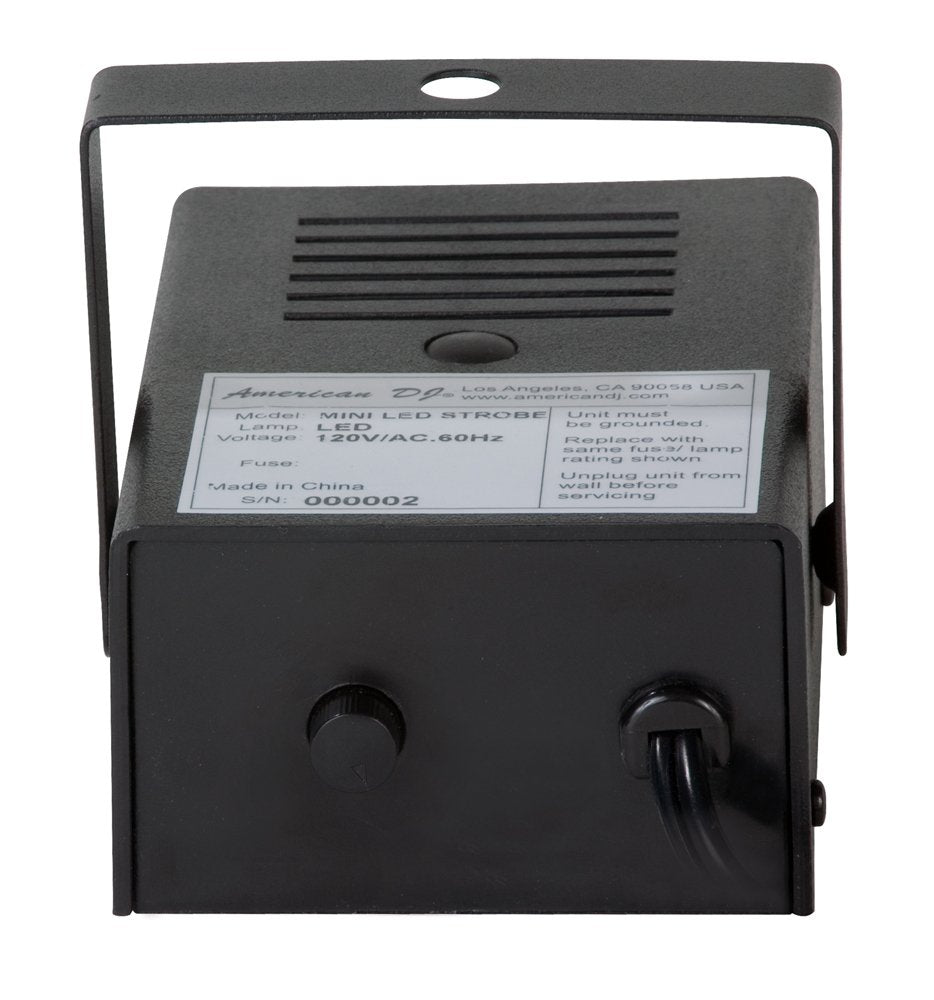 American Dj S81 Led Ii Mini Strobe Variable Speed Led Powered