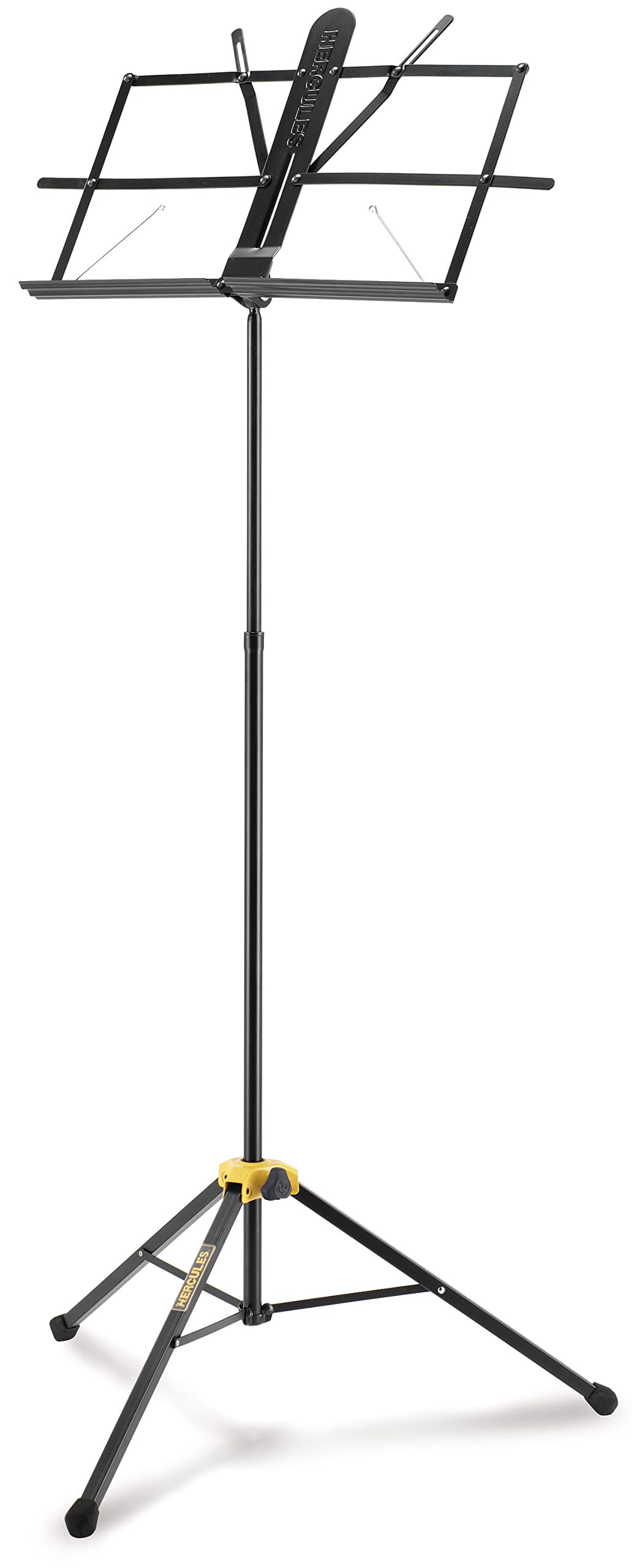 Hercules Bs100B Two Section Music Stand Black