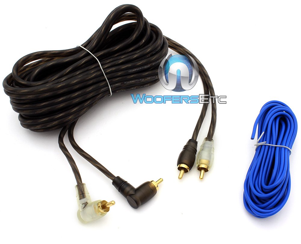 Pk21 - Focal 4 Awg (Gauge) Performance Series Power Amplifier Wiring Kit