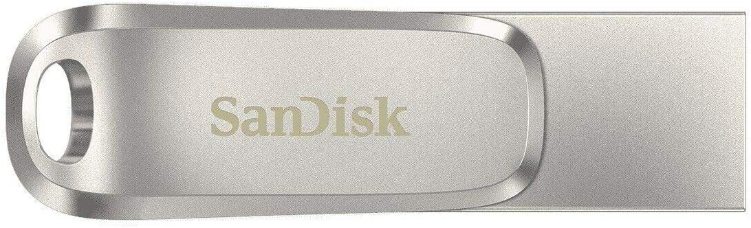 Sandisk Ultra Dual Drive Luxe 256Gb Usb Type C Flash Drive For Microsoft Surface 4, Surface Go 3, Surface Book 3, Surface Duo 2