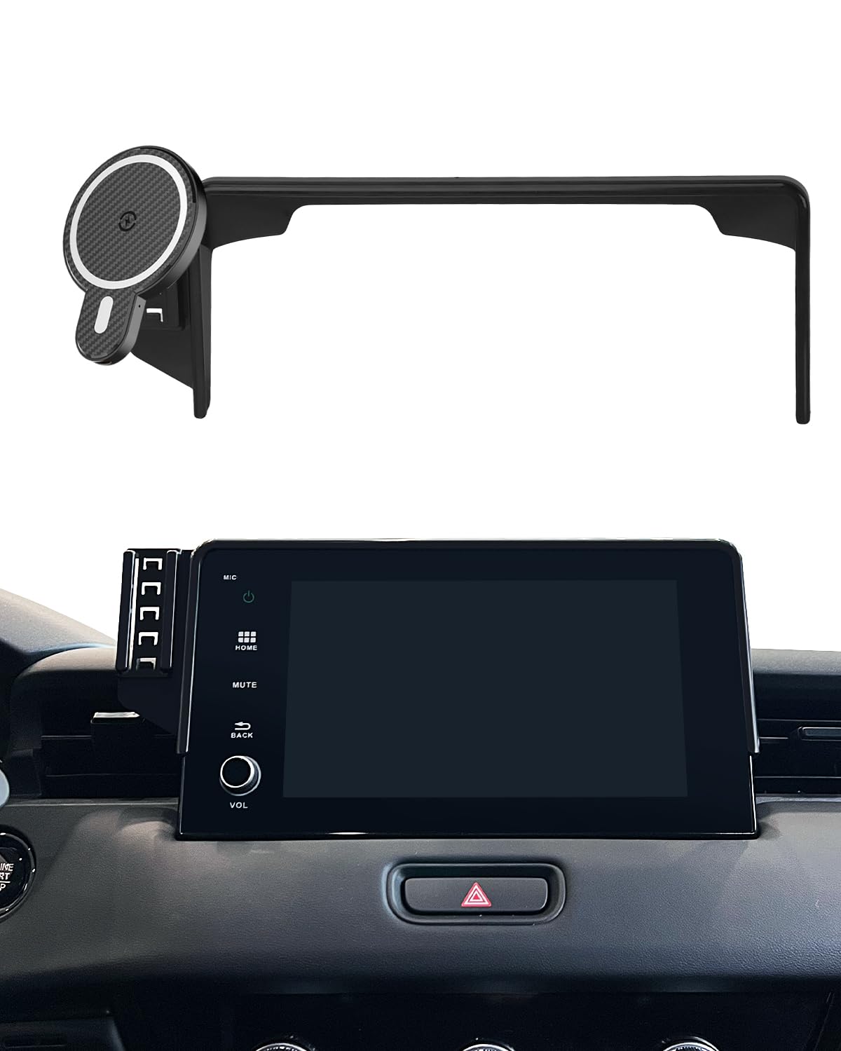 Car Phone Mount For Honda Hr-V 2023 2024 2025 Accessories/Cr-V 2023 2024 2025 Accessories 7/9-Inch Screen 360 Rotation Phone Cra
