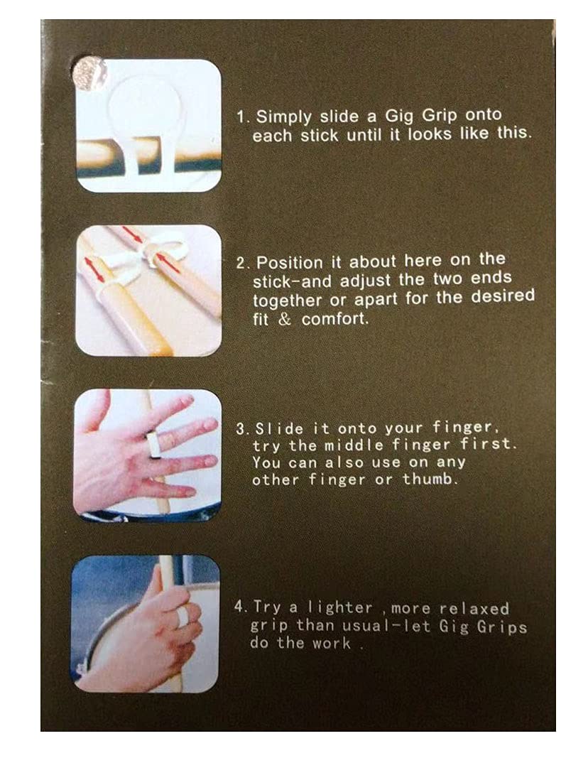 Jiayouy Drumsticks Accessories Drum Stick Control Clip Drumsticks Aid Auxiliary Tool For Drummer Beginners Practice