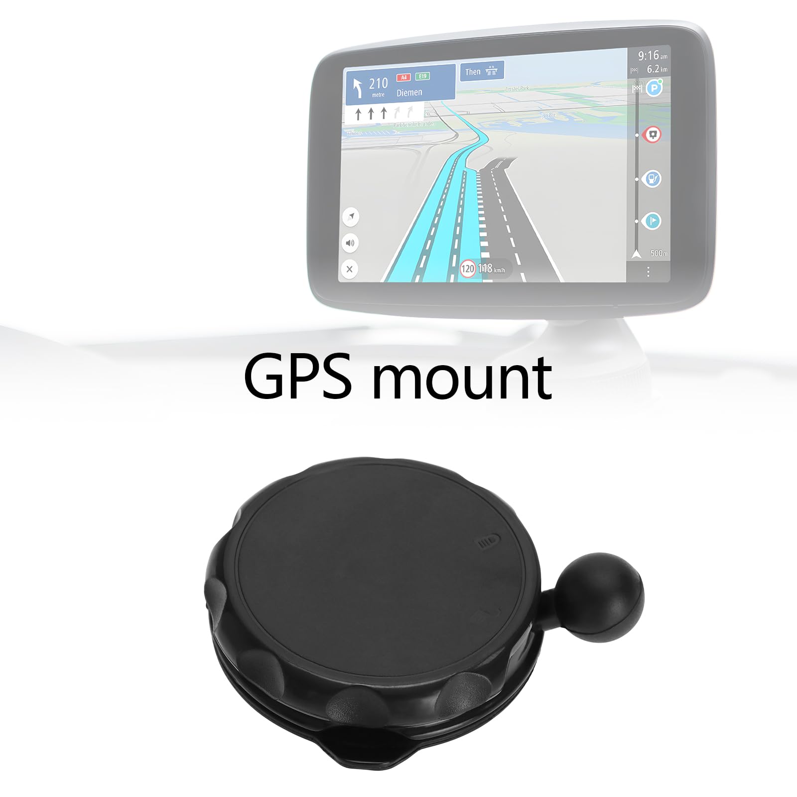 Car Mount Windscreen Vacuum Suction Cup Compatible With Via 100 110 1535 1600
