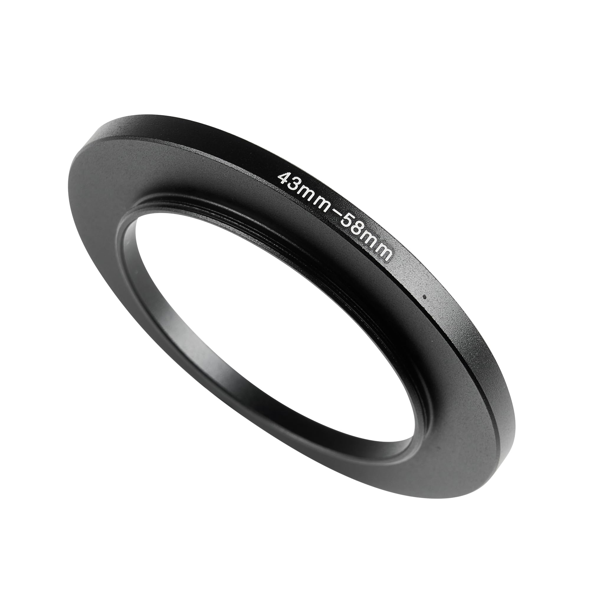 Wiiye 43Mm To 58Mm Step Up Ring Filter Adapter For All Brands Uv Nd Cpl Metal Ring Step Up Rings Adapter Filter (43Mm To 58Mm)