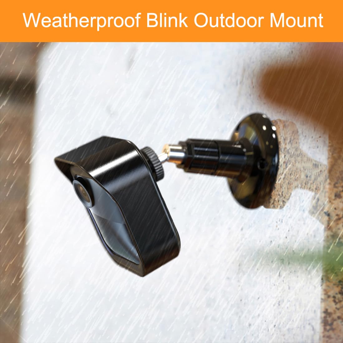 3Pack Blink Outdoor Camera Mount, 360 Degree Adjustable Wall Mount Bracket And Weatherproof Protective Housing Compatible With Blink Outdoor (3Rd Gen)/4 (4Th Gen), With Blink Sync Module 2 Mount