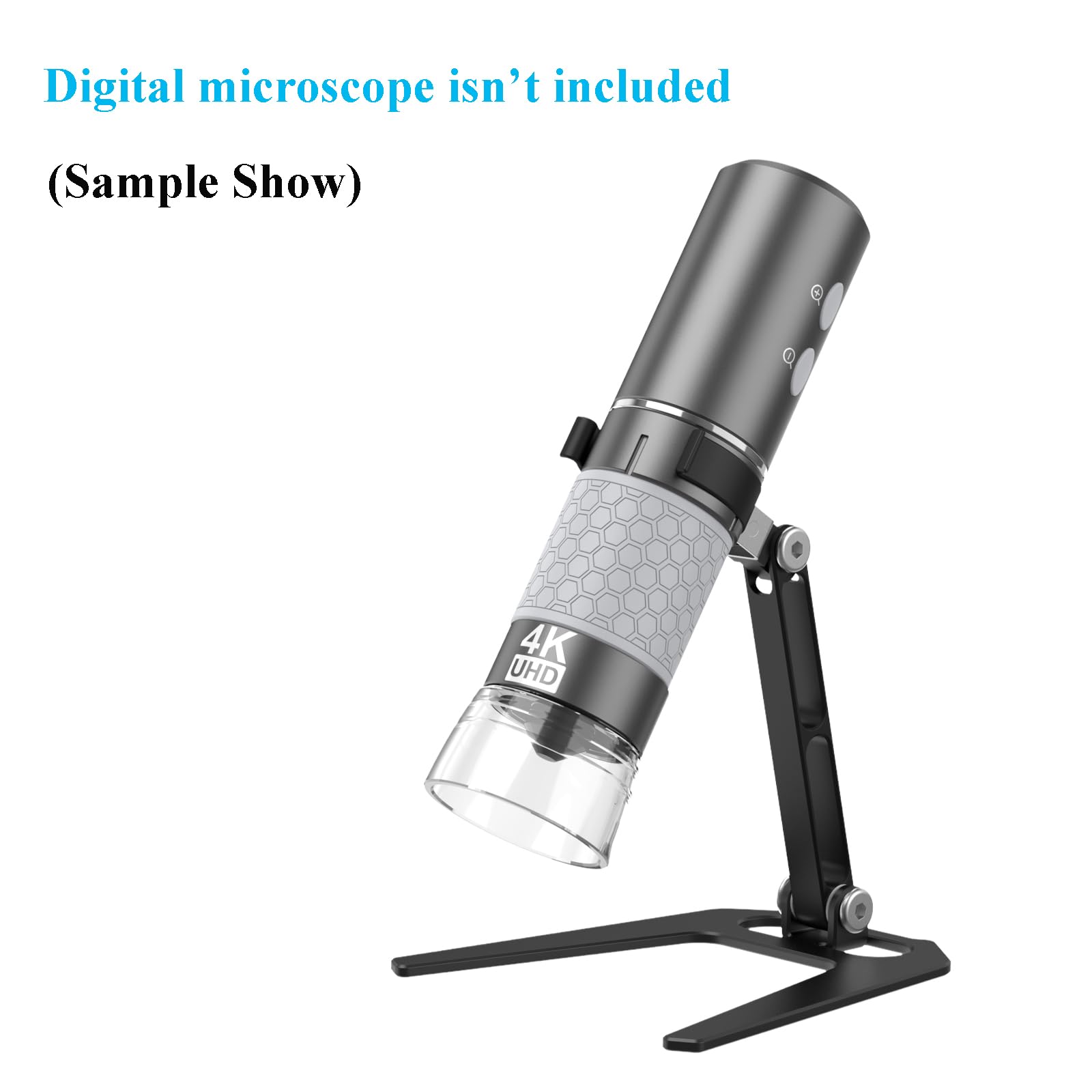 Aluminum Alloy Simple Bracket Stand For Usb Microscope And Wifi Microscope, Cainda Small Metal Bracket Lightweight Durrable And