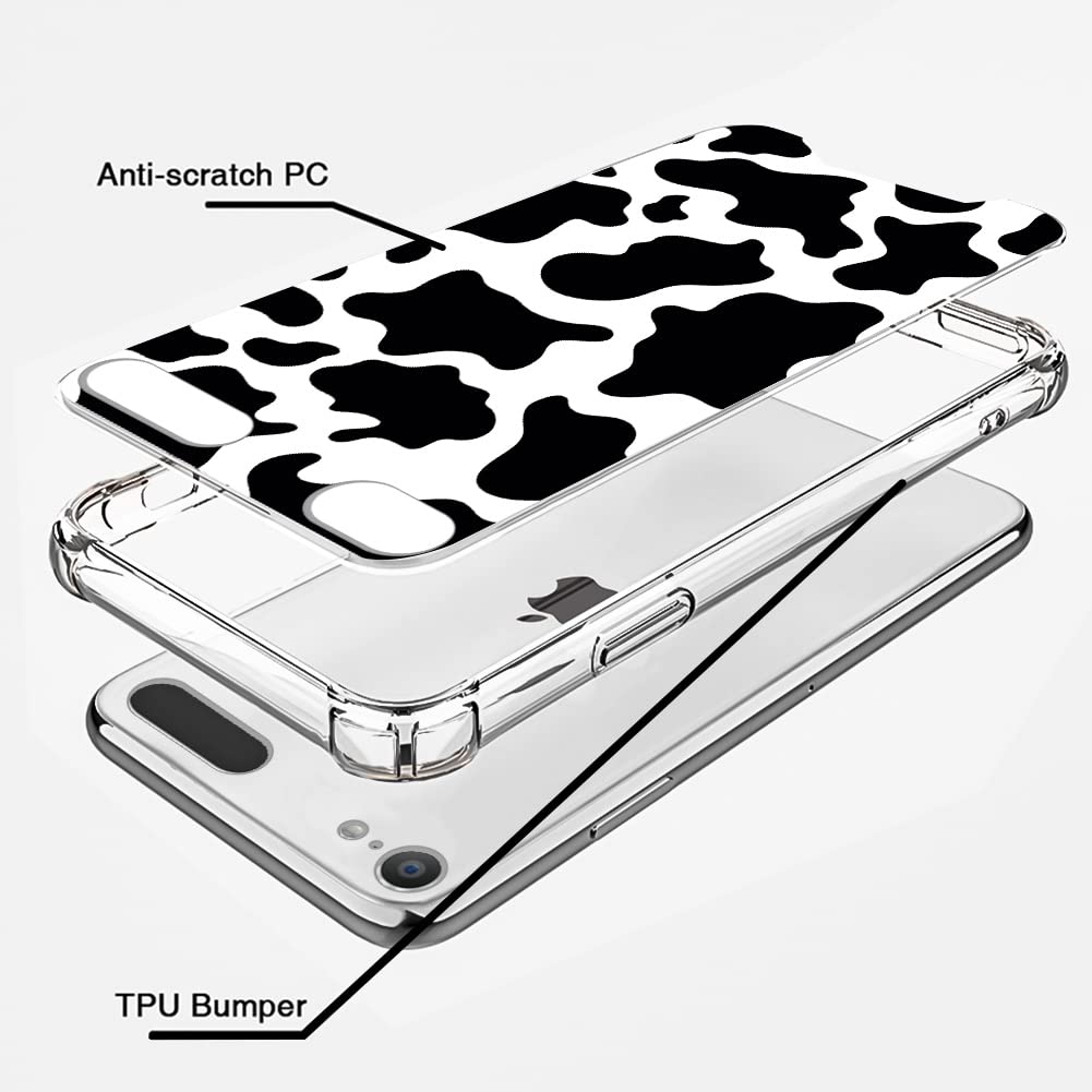 Ook Compatible With Ipod Touch 7 6 5 Generation Case Ring Holder Stand For Girls Woman Kids,Soft Tpu Bumper Pc Back Shockproof P