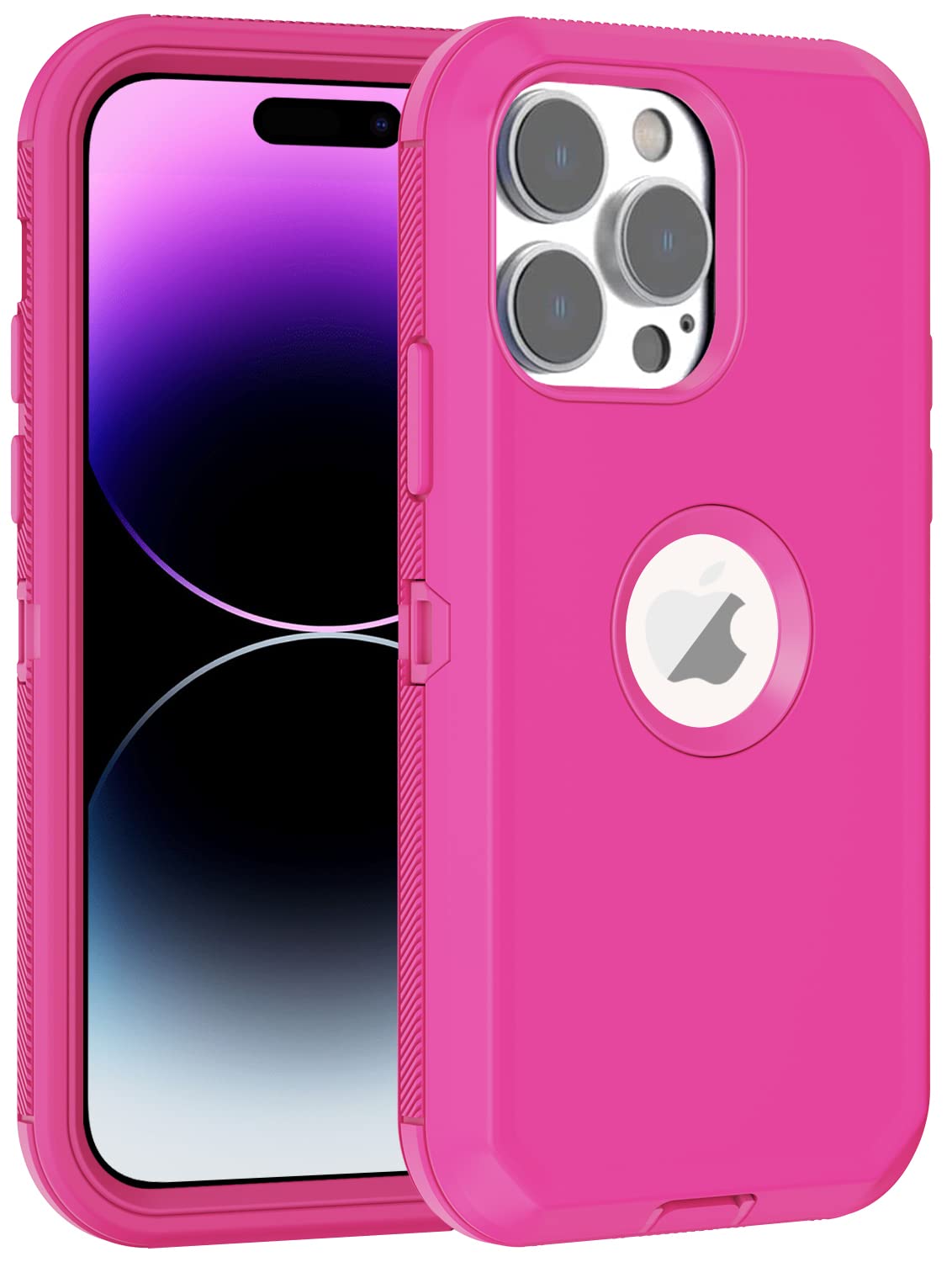 Aimoll 88 For Iphone 14 Pro Max Case 6.7 Inch, Heavy Duty Drop Protection, With Built In Screen Protector Full Body Rugged Shock