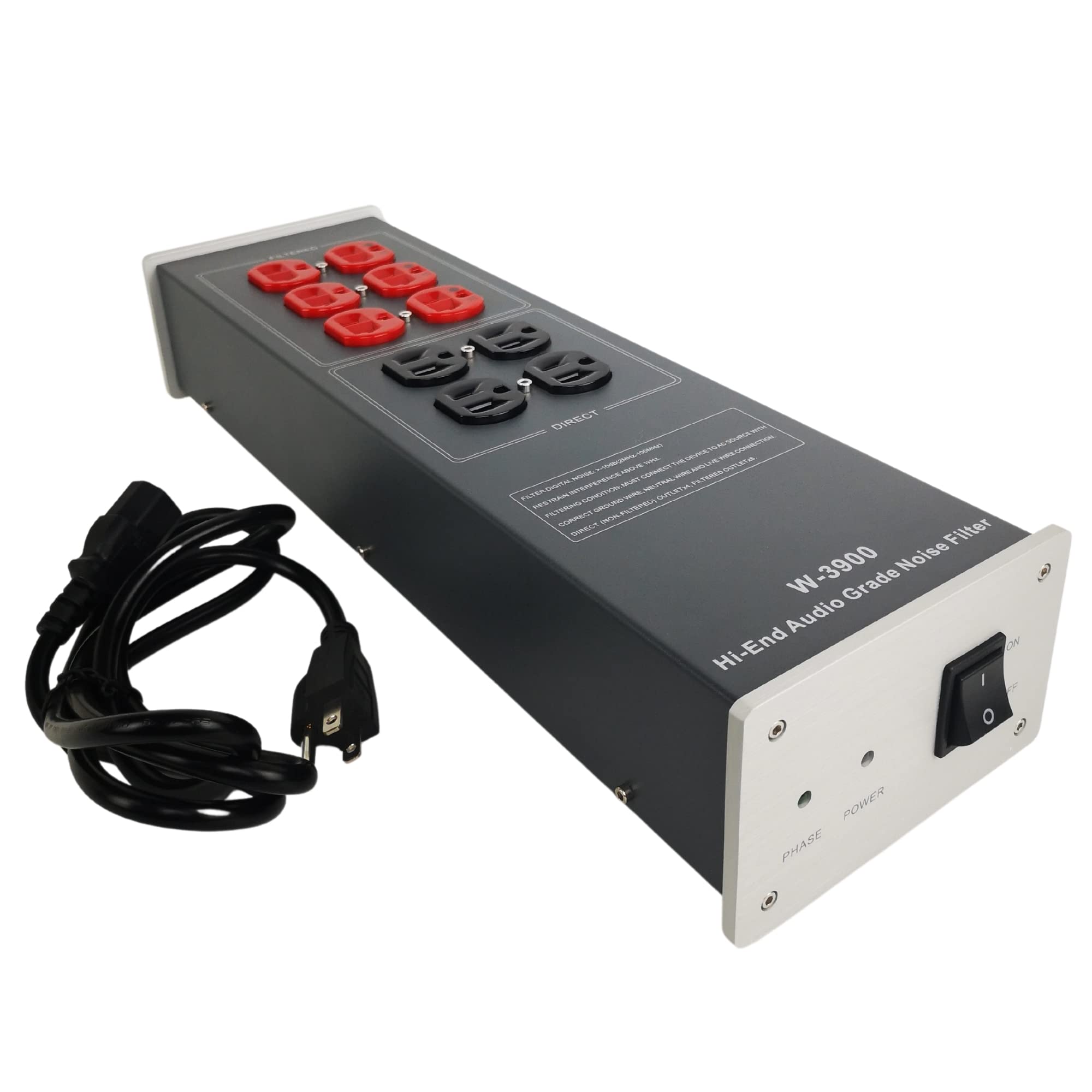 Ac Power Filter Power Conditioner   Waudio Ac Power Purifier With Surge Protector