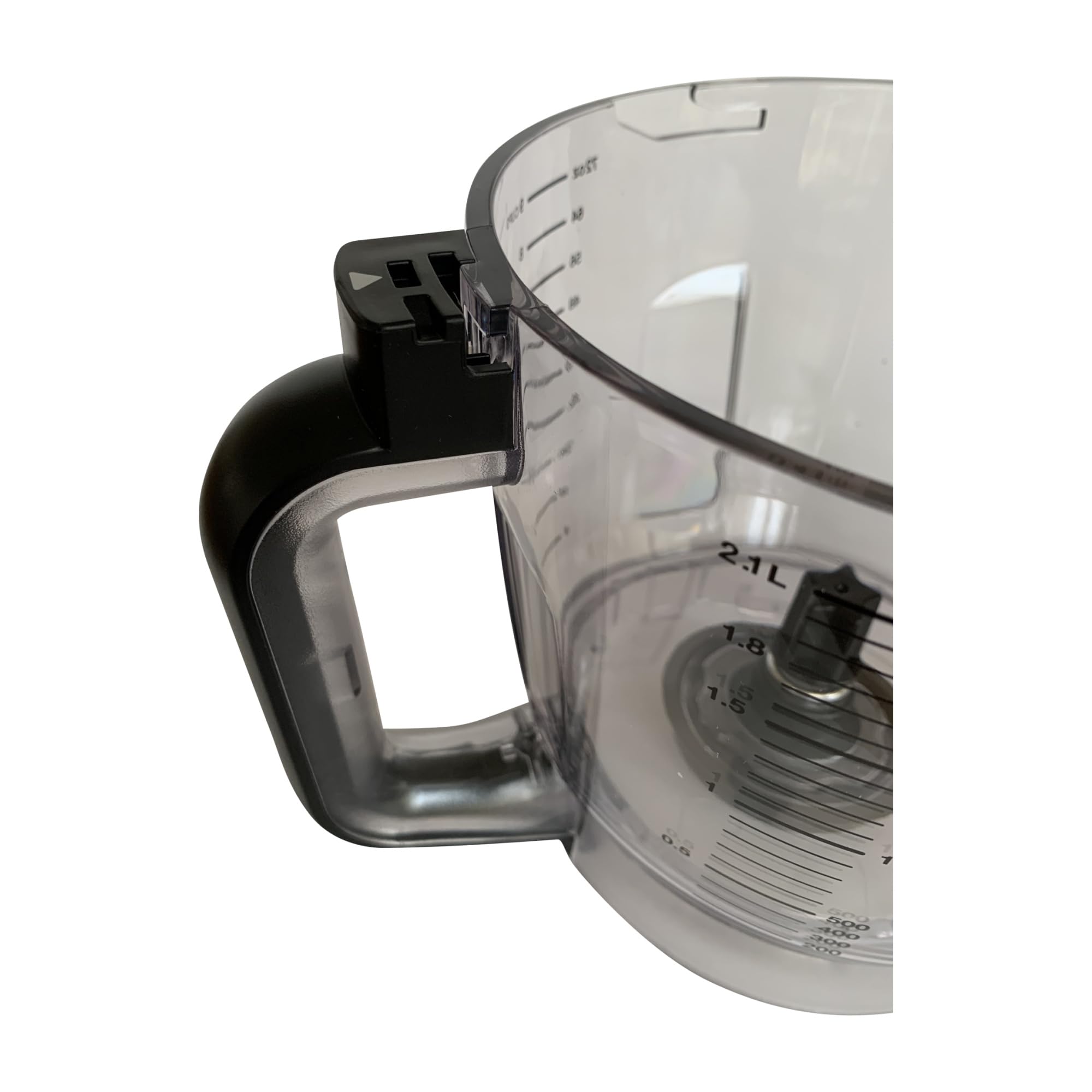 Enbizio Ninja Food Processor Bowl, 72 oz, Clear Plastic, OEM Replacement Part for BN600 BN601 BN602