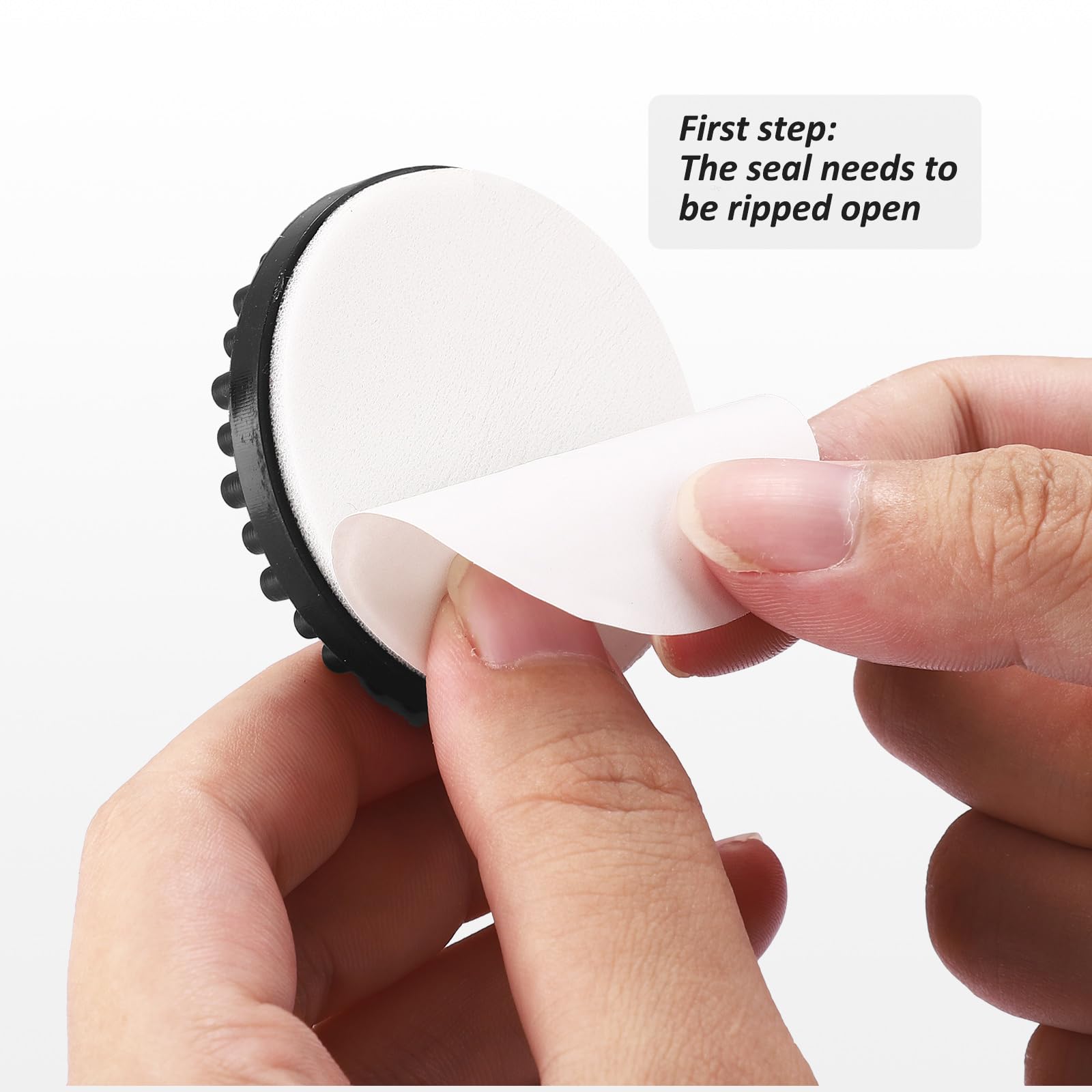 Facmogu 4Pcs Rubber Turntable Isolation Feet, Audio Speaker Stand Feet, Turntable Isolation Pads Vibration Absorption For Vinyl