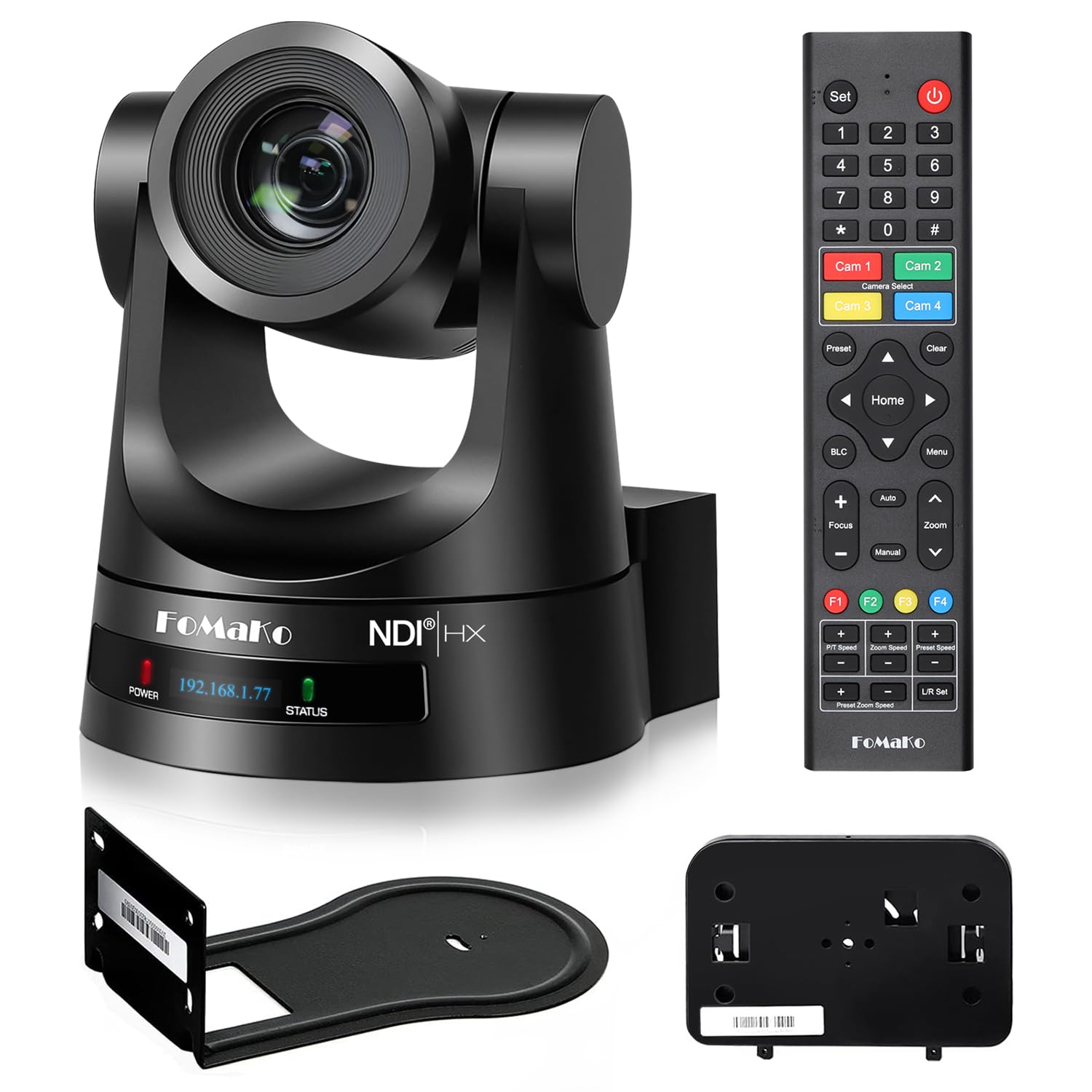 Fomako Ndi Ptz Camera 30X Optical Zoom Ndi Camera With Hdmi Ptz Camera For Church Worship Video Production Education Events Poe