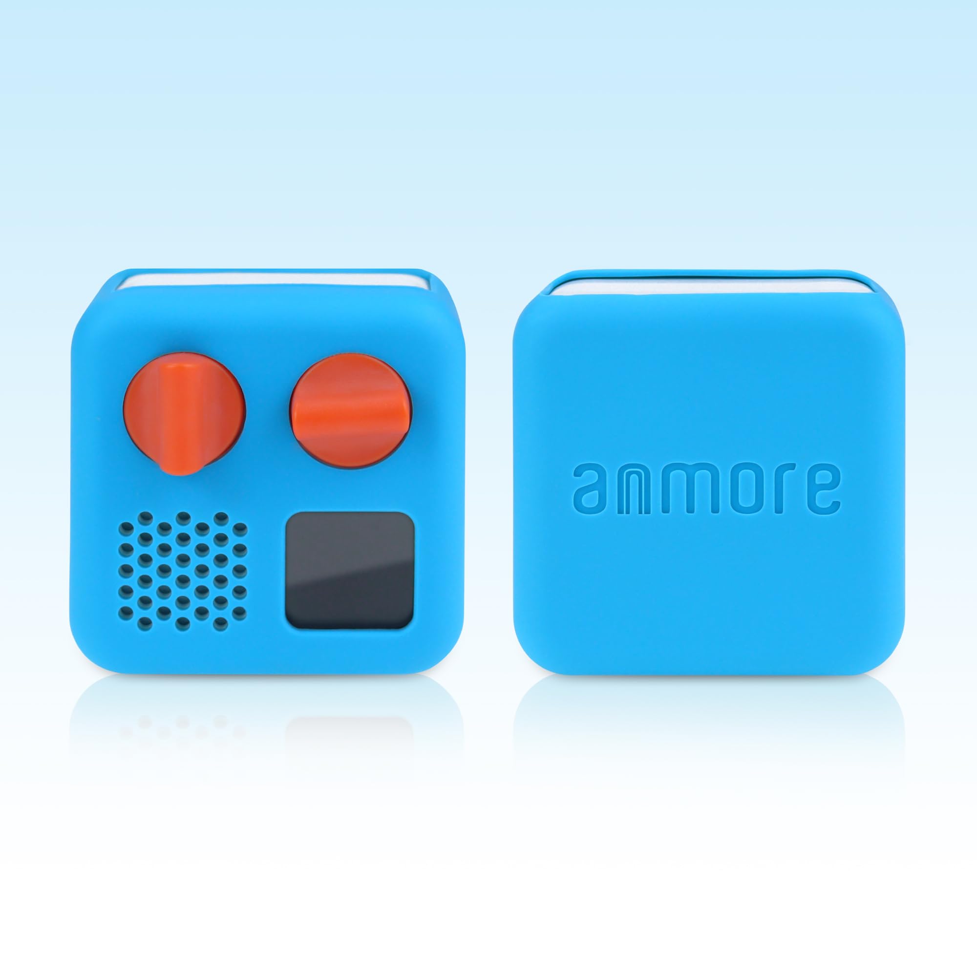 Jacket Compatible With Yoto Mini Player, Blue Silicone Case Compatible With Yoto Mini, Holder Compatible With Yoto Mini, Sleeve