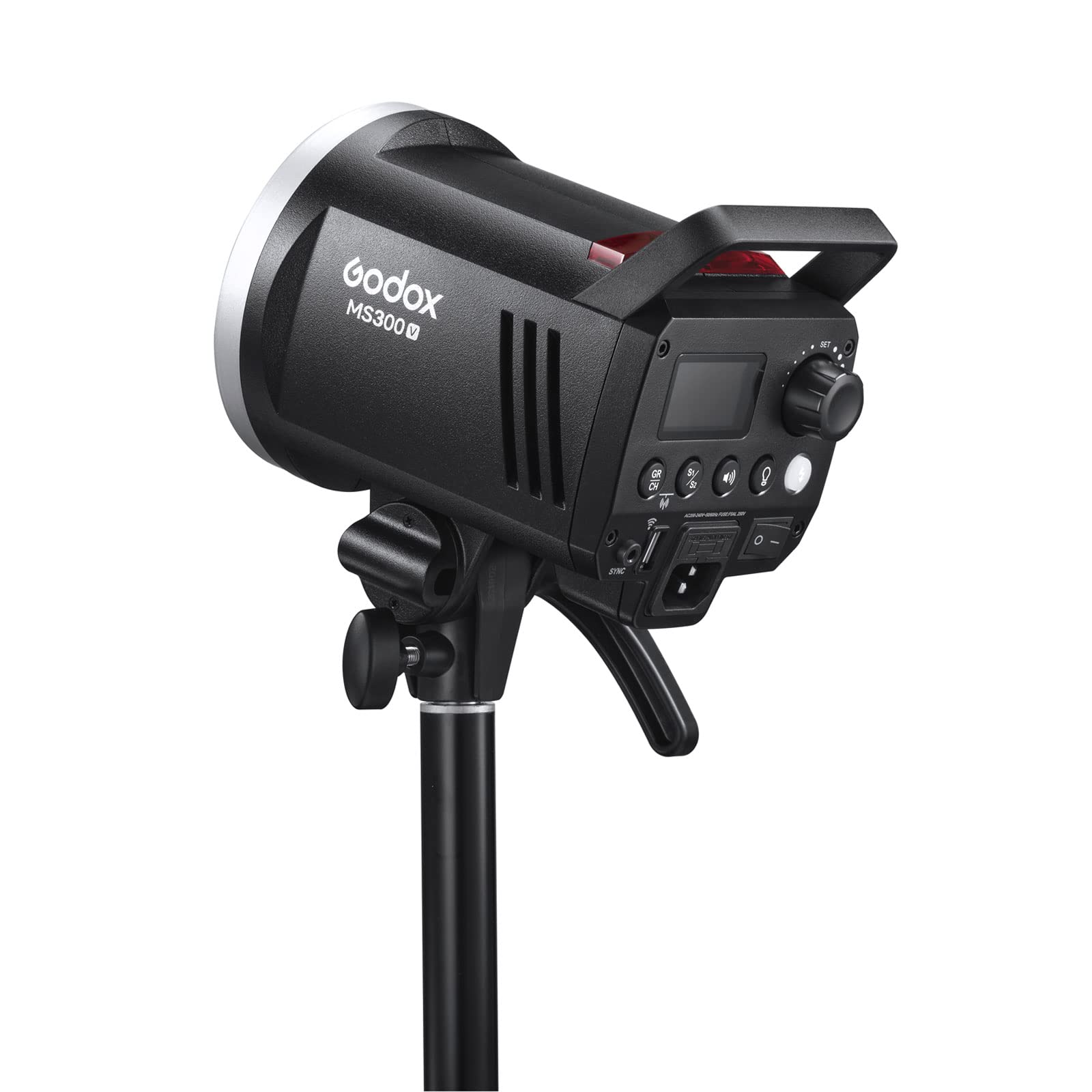 Godox Ms300 V Ms300V Studio Flash  300W, 2.4G Wireless 5600K Cct Led Light 0.1~1.8S Recycle Time Bowens Mount, Outstanding Power