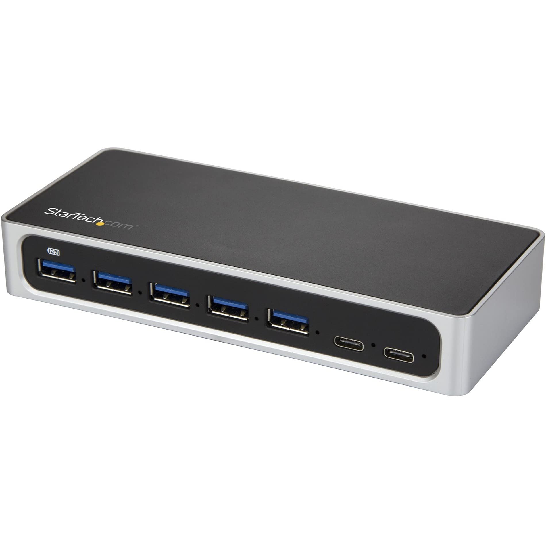 Startech.Com 7 Port Usb C Hub With Fast Charge Port   Usb C To 5X Usb A 2X Usb C (Usb 3.0 Superspeed 5Gbps)   Self Powered Usb 3