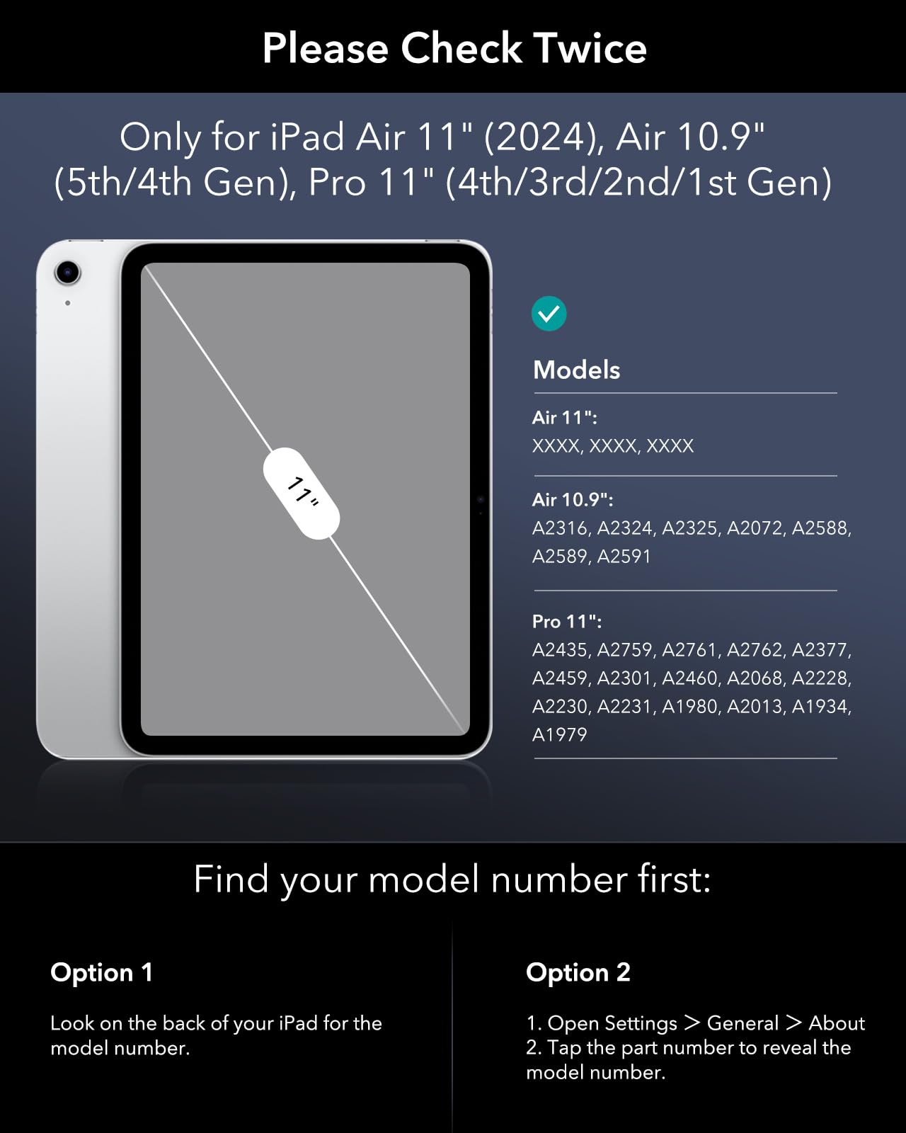 Esr Ipad Air 11 Inch Case With Keyboard (M2, 2024), Easy Set Magnetic Stand, Portrait/Raised Modes For Ipad Pro 11/Air 5Th/4Th G