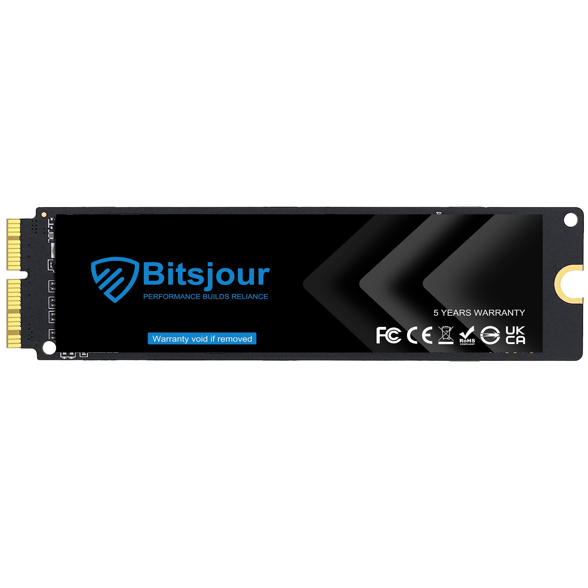 Bitsjour 512Gb Nvme Ssd Replacement For Macbook Air A1466 A1465 2013 2017, Apple Macbook Pro A1398 A1502 Retina 2013 2015, Mac P