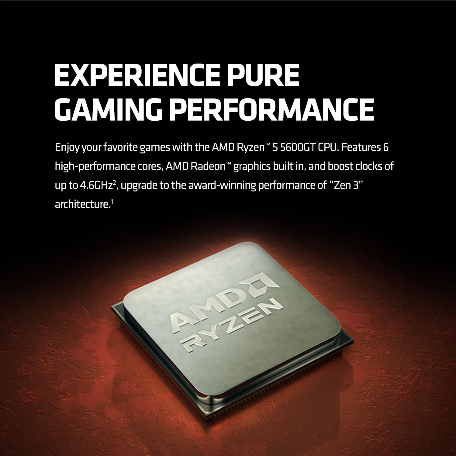 Amd Ryzen 5 5600Gt 6 Core, 12 Thread Desktop Processor