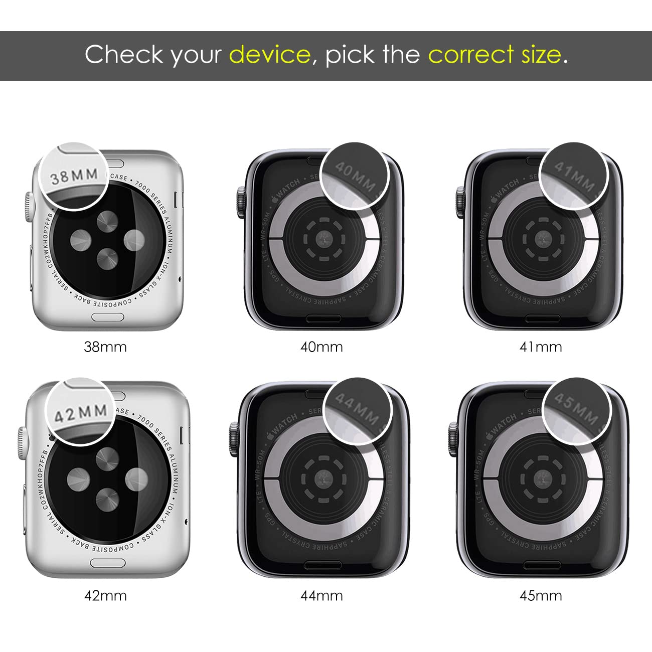 Kades Compatible For Bling Apple Watch Protective Case With Built In Screen Protector For Apple Watch 45Mm Series 9 Series8 Seri