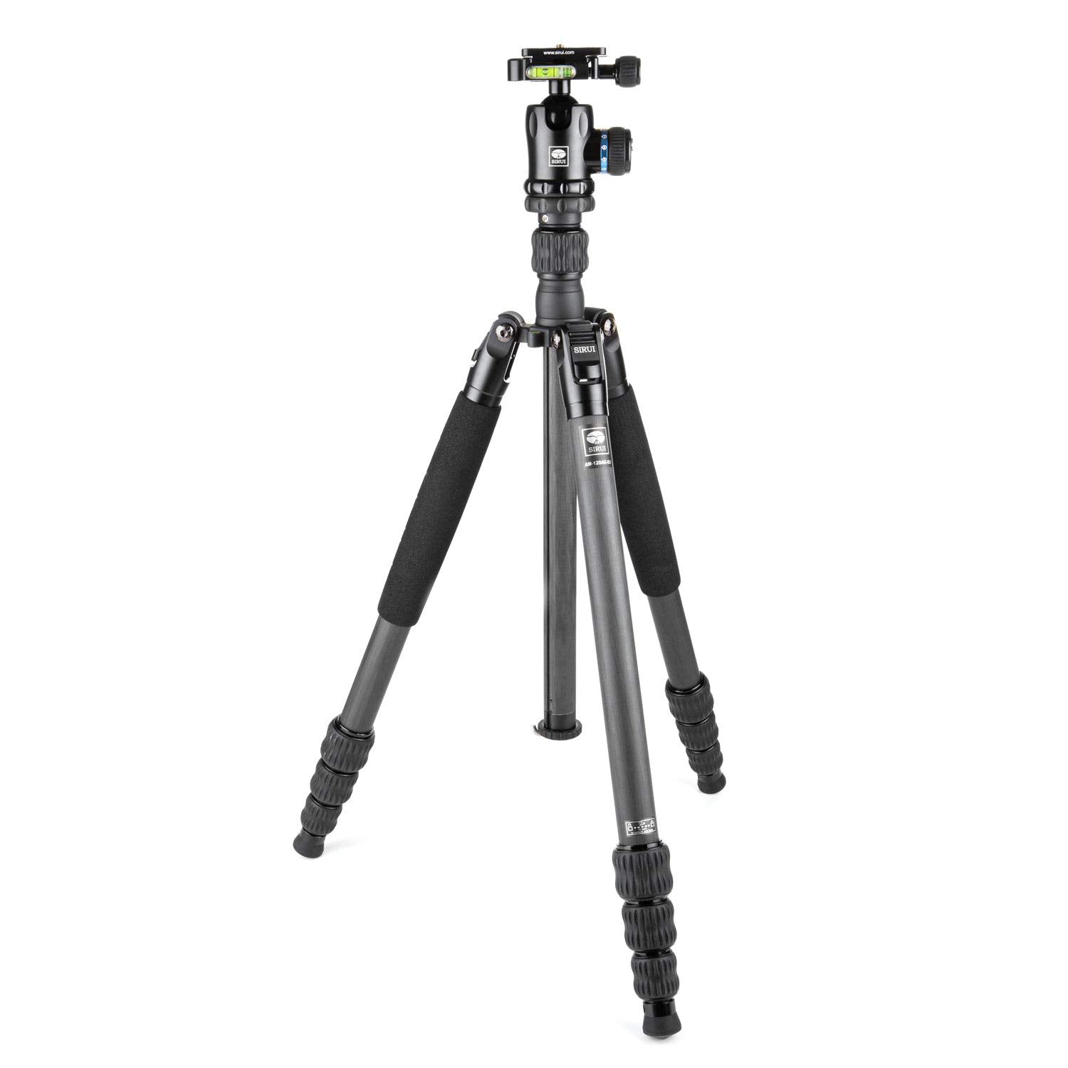 Sirui Camera Tripod Am 1204K Lightweight Carbon Fiber Tripod With K 10X Ball Head With Case   Convertible To Monopod