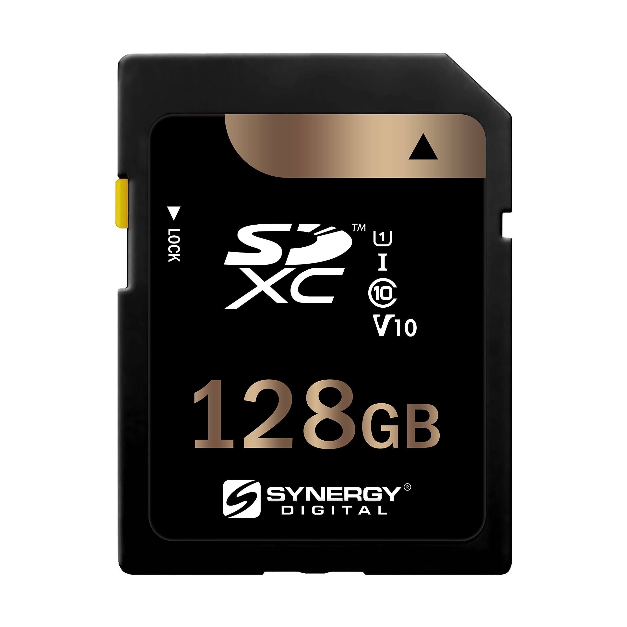Synergy Digital 128Gb, Sdxc Uhs I Memory Cards   Class 10, U1, 100Mb/S, 300 Series   Pack Of 2