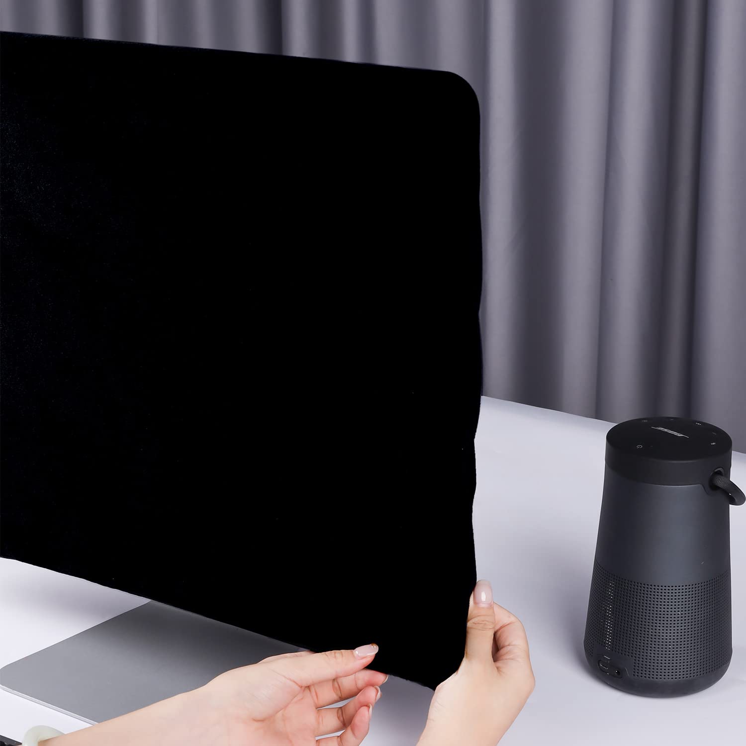 Gbole Monitor Dust Cover Compatible With Imac 27 Inch Or Allinone Computer Antistatic Dustproof Lcd Panel Case Computer Screen P