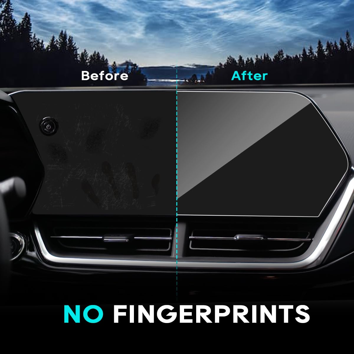 Intget 2Pcs For 2025 2024 Chevrolet Chevy Trax Screen Protector Premium Tempered Glass Protector Touchscreen Protector For 2024 Chevy Trax Accessories