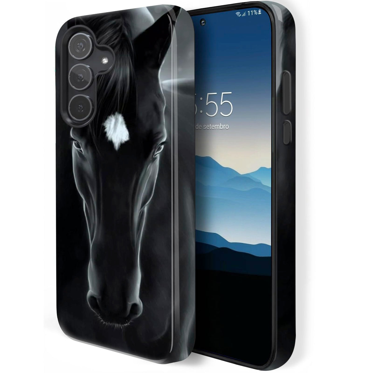 Hquszpt Design For Samsung Galaxy S24 Plus Case,Two Layer Protection Heavy Duty Cover,Compatible For Samsung Galaxy S24 Plus Pho