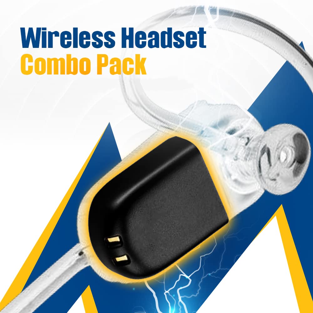 Synergy Digital Wireless Headset Battery, Compatible With Plantronics W440 Wireless Headset, (Li Pol, 3.7V, 140 Mah) Ultra Hi Ca