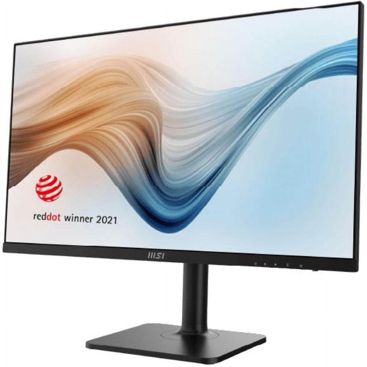 Msi 27    Ips Fhd (1920 X 1080) Non Glare With Super Narrow Bezel 75Hz 1Ms 16:9 With Adjustable Stand (Modern Md271P)