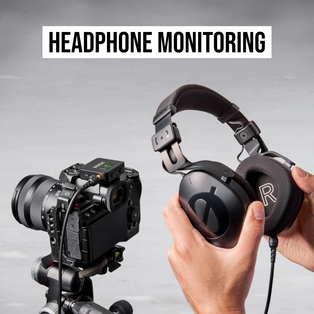 Rde Wireless Go (Gen 3) - Compact Wireless Mic - Pristine Audio, 32-Bit Float Recording, Automatic Level Control, For Phones, Ca