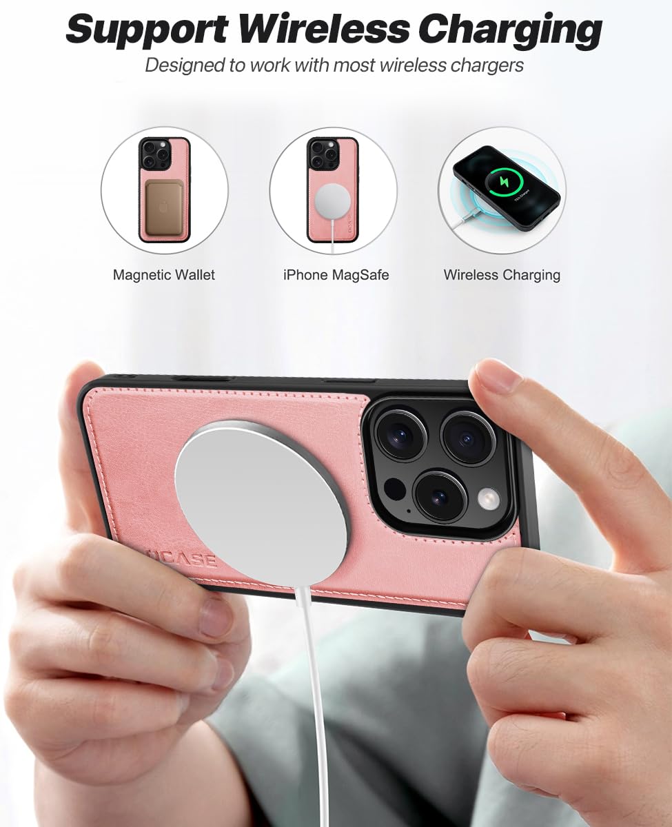 Ocase For Iphone 16 Pro Max Case Detachable Wallet Case With Card Holder, [2 In 1] Pu Leather Flip Folio Case With Rfid Blocking