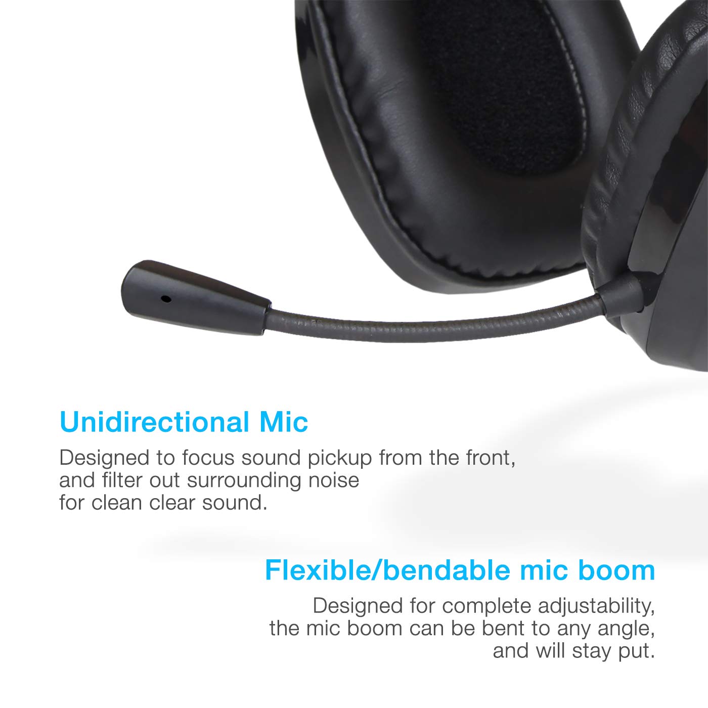 Stereo Headset With Unidirectional Noise Canceling Microphone   20 Pack   Compatible With Pc'S, Macs, Chromebooks, Microsoft Sur