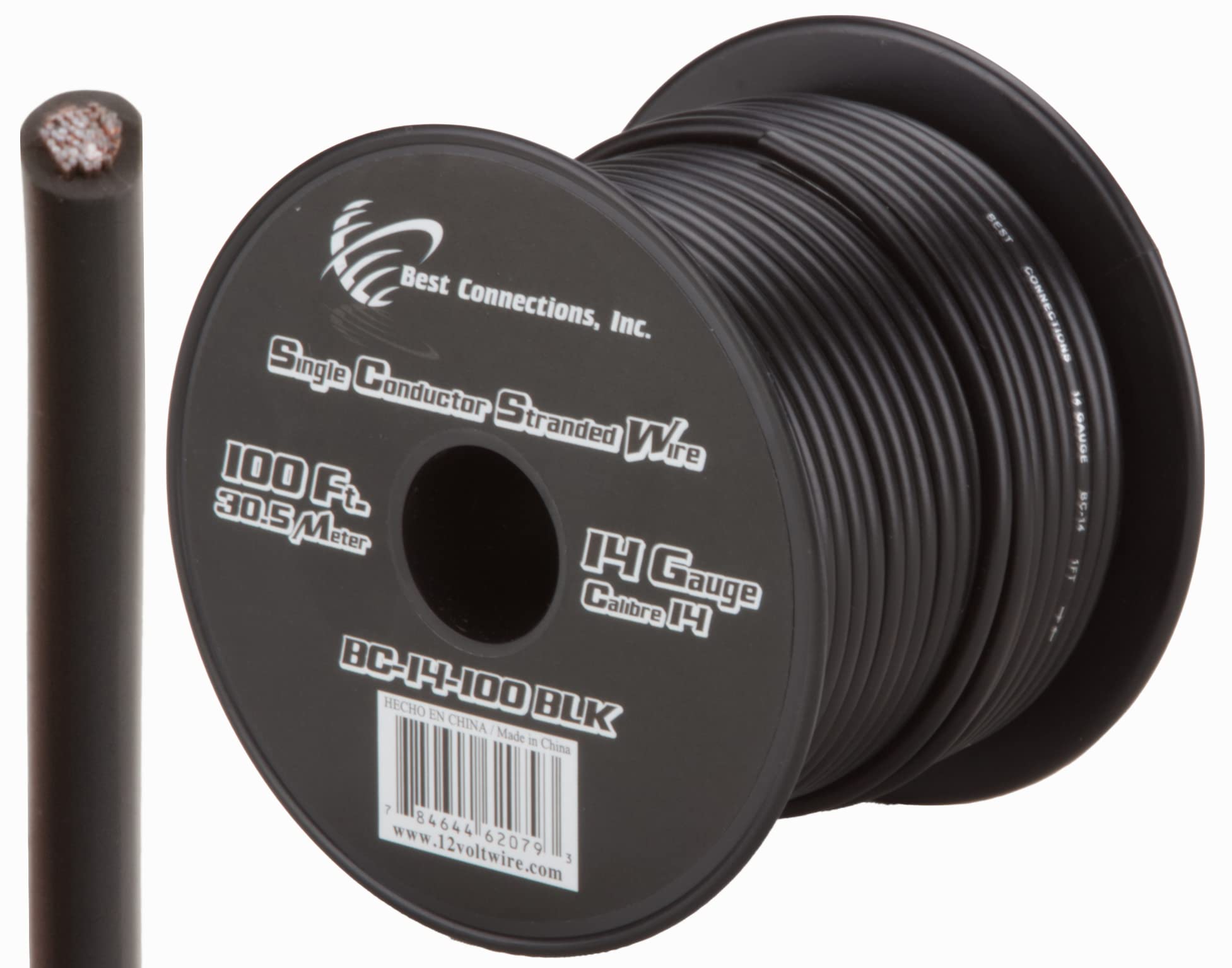 Audiopipe 14 Gauge 100Ft Primary Wire Black