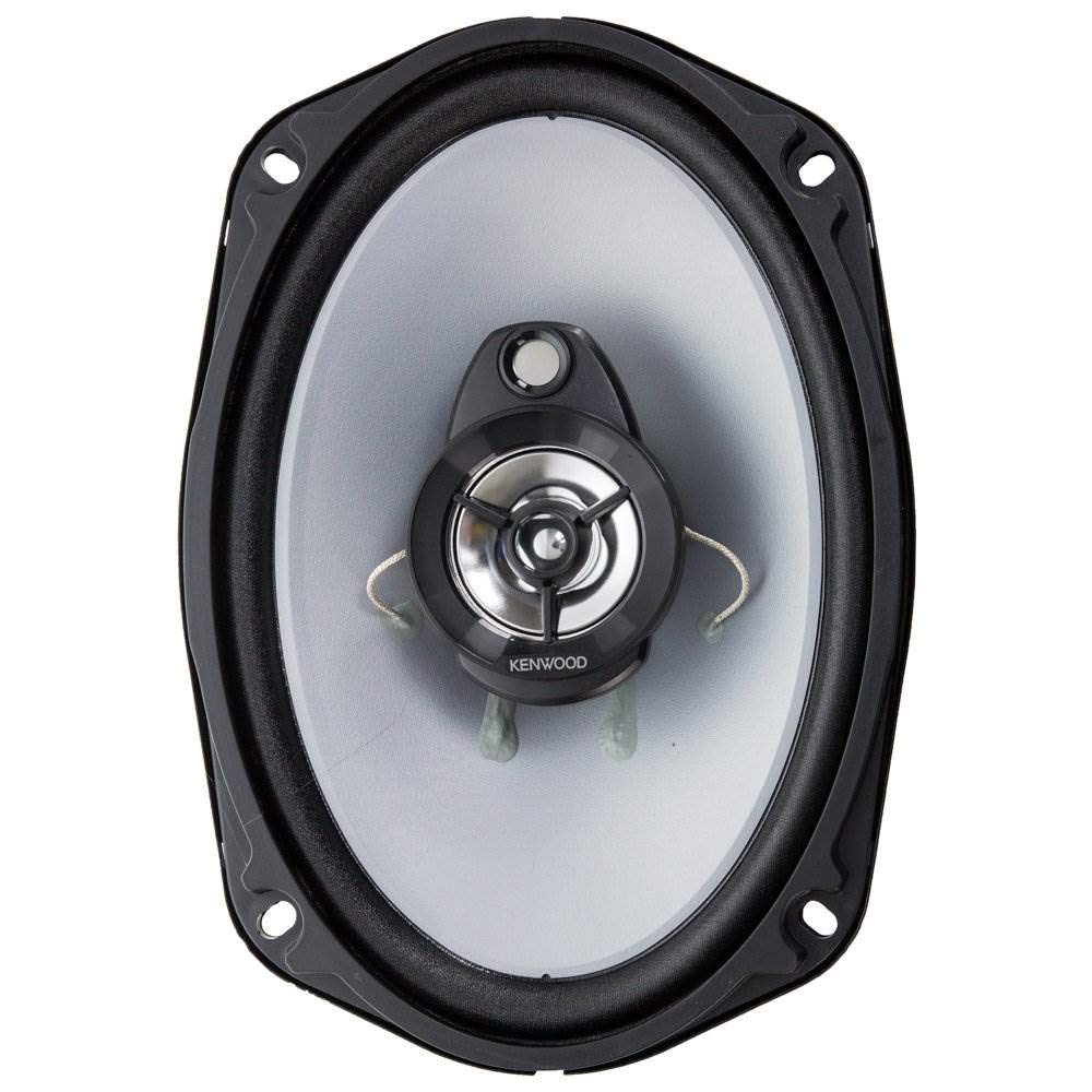 Kenwood Kfc 6966S 6 X 9 Inch 400 Watt 3 Way Flush Mount Coaxial Car Speaker Easy Installation   Pair