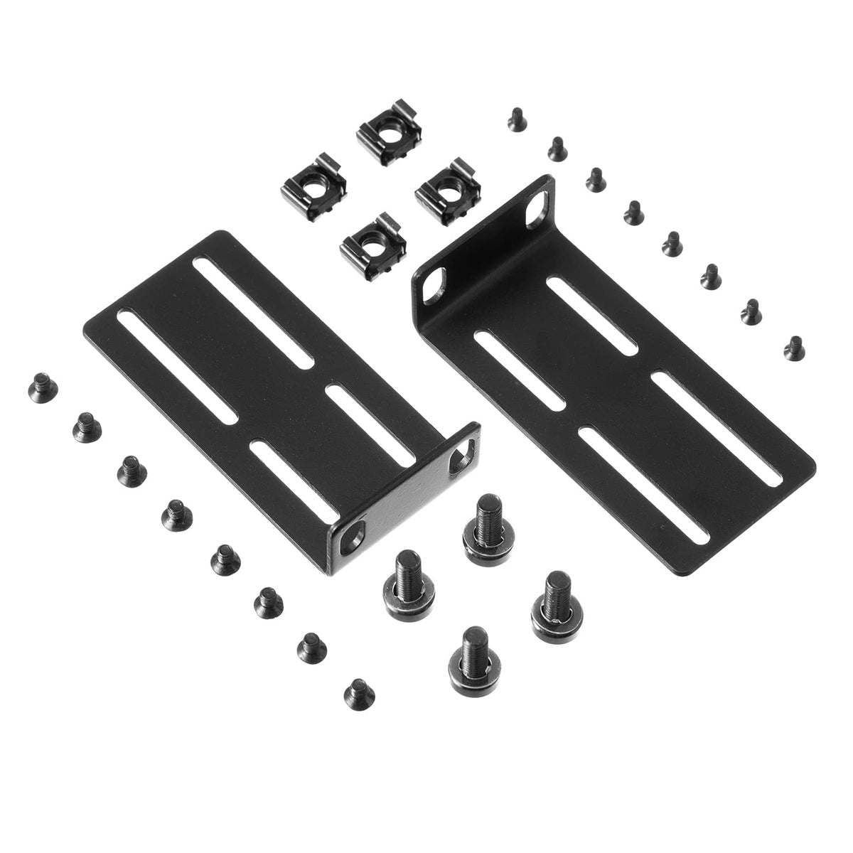Mokerlink Adjustable Rack Mount Ear For 17.3 Inch Switches, Compatible For Hp/Hpe/Procurve/Aruba/Officeconnect Network Switch